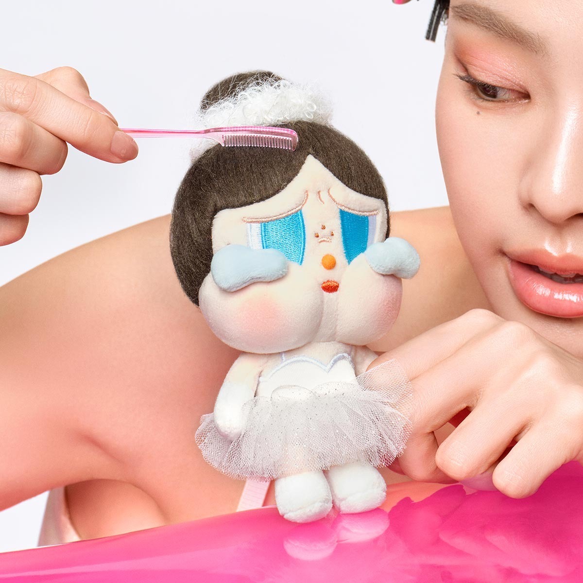 【預購】POP MART CRYBABY H041783 Shiny Shiny Series Plushie鑰匙扣