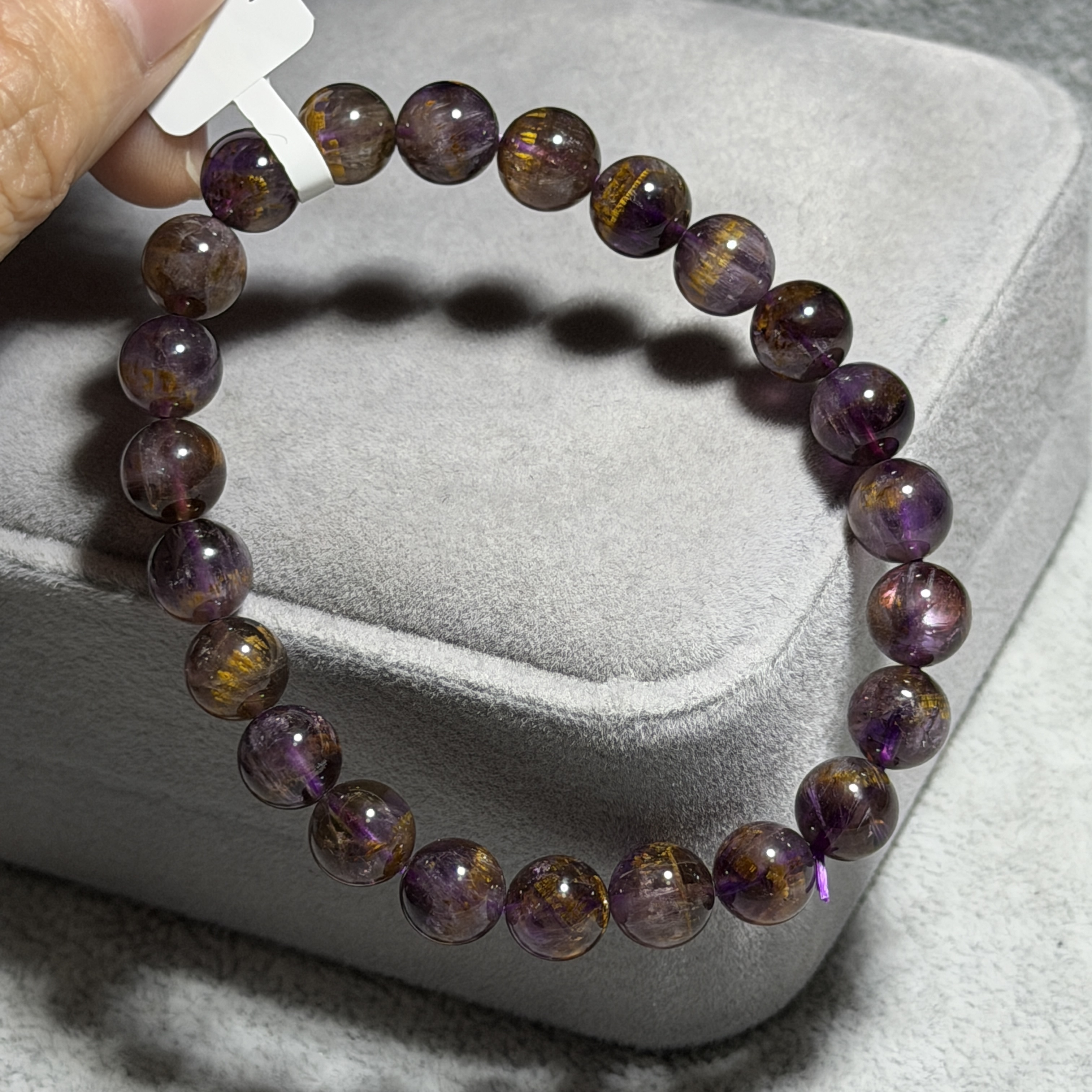 高級紫鈦晶 8+mm ABT1645