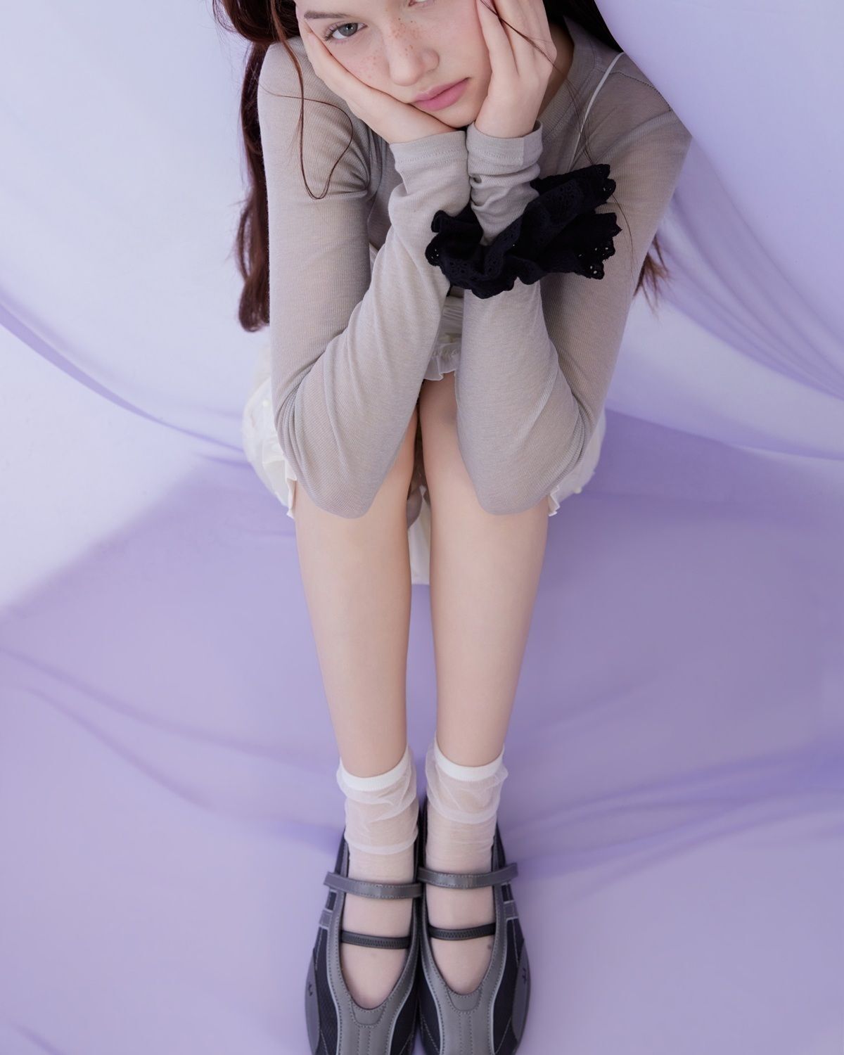 OTZ 羅馬里網紗雙帶瑪莉珍鞋 FLOTGA2W74