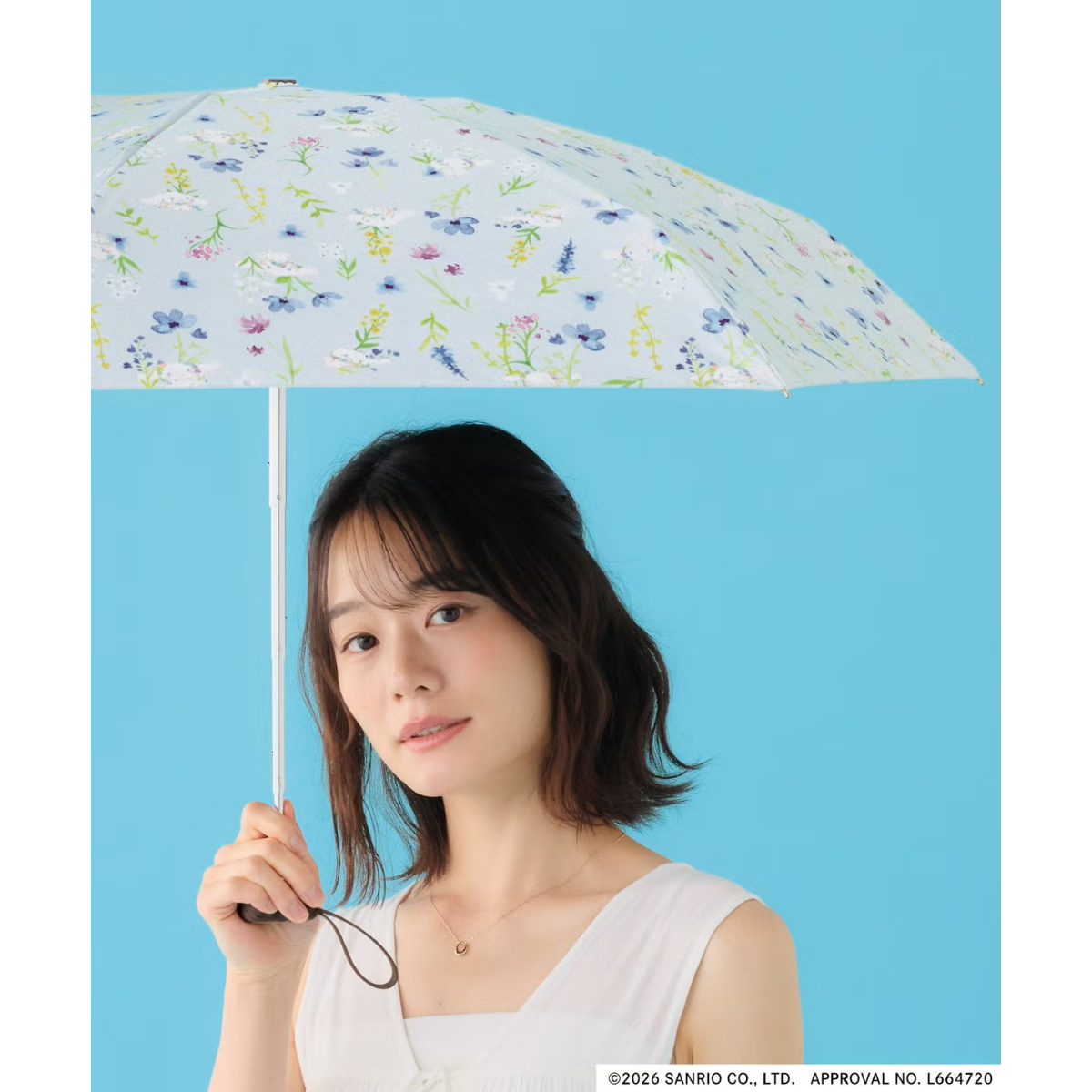 26082-CN Sanrio 玉桂狗 × WPC 晴雨兼用縮骨遮 迷你型 #JP-WPC26