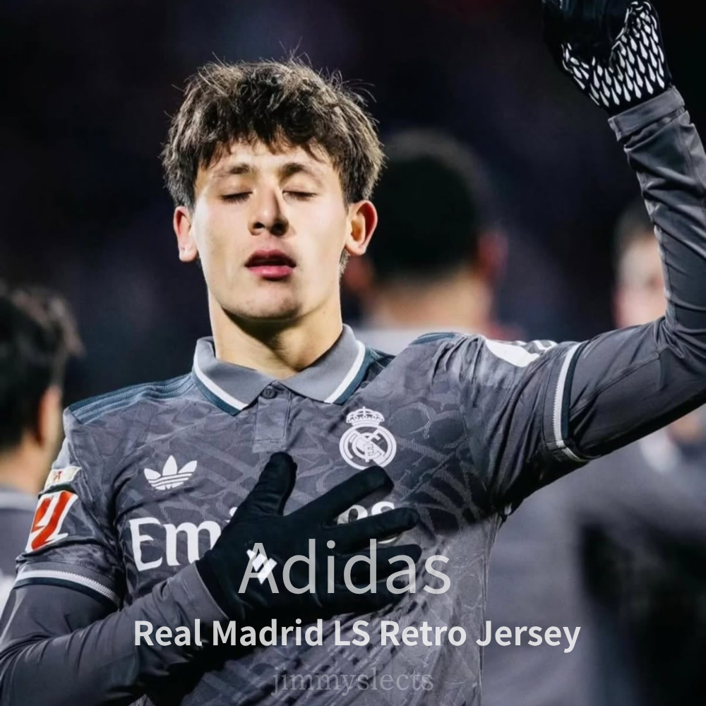【限時特價】 Real Madrid 皇家馬德里 炭灰 adidas 皇馬 貝林漢姆 莫德里奇 LUKA MODRIC 同款 足球 空衣 Arda Güler