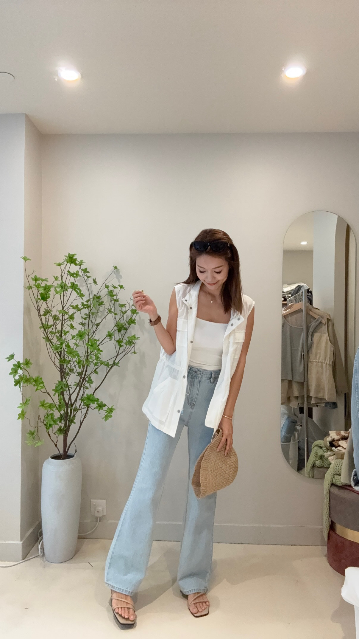麻質背心Jk