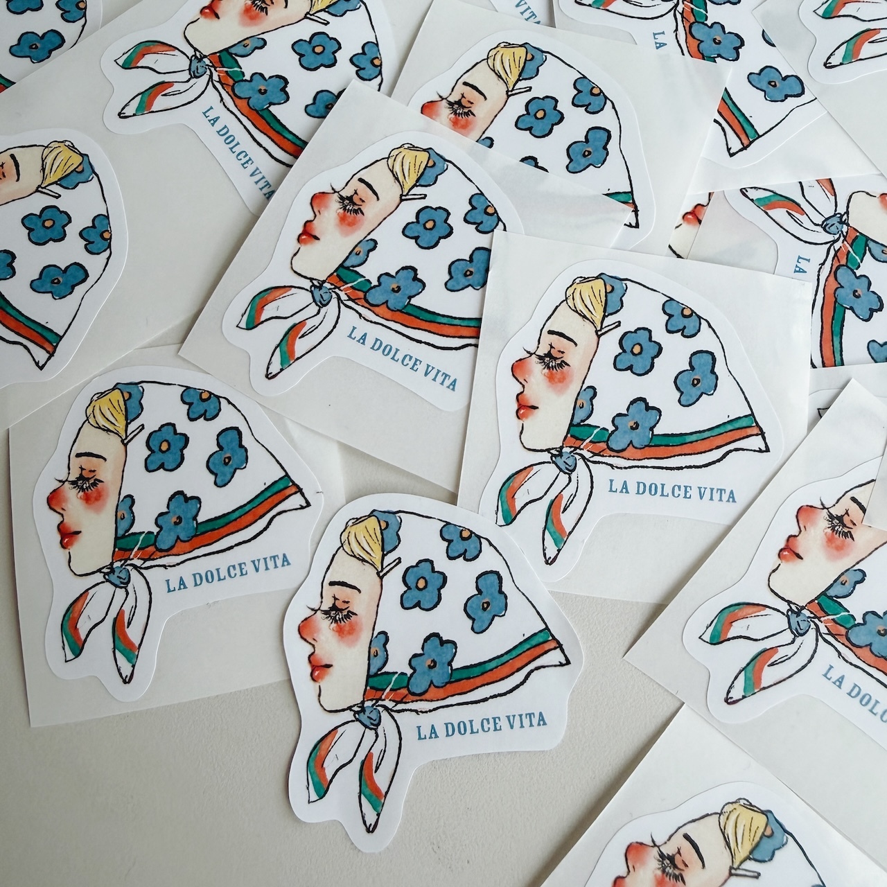 甜蜜生活 「優雅旅行」紀念貼紙 愛治文具房包裝貼紙