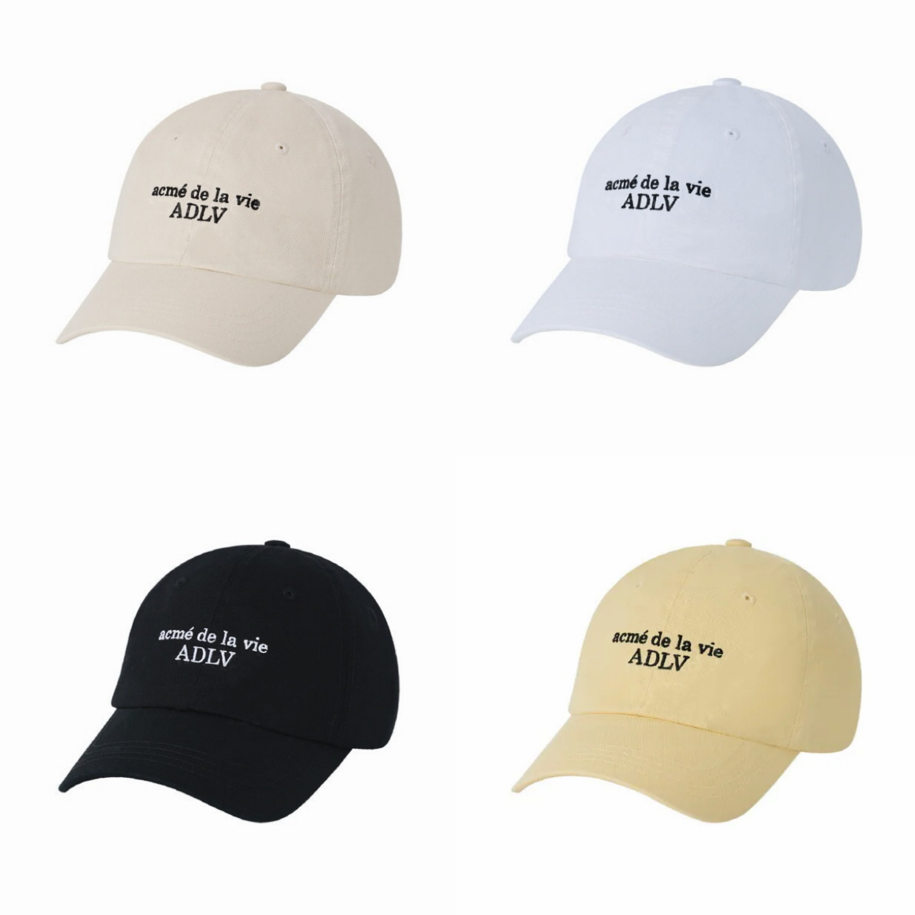 【28】ADLV KIDS BASIC SMALL LOGO BALL CAP (2個尺碼 / 4色選擇)