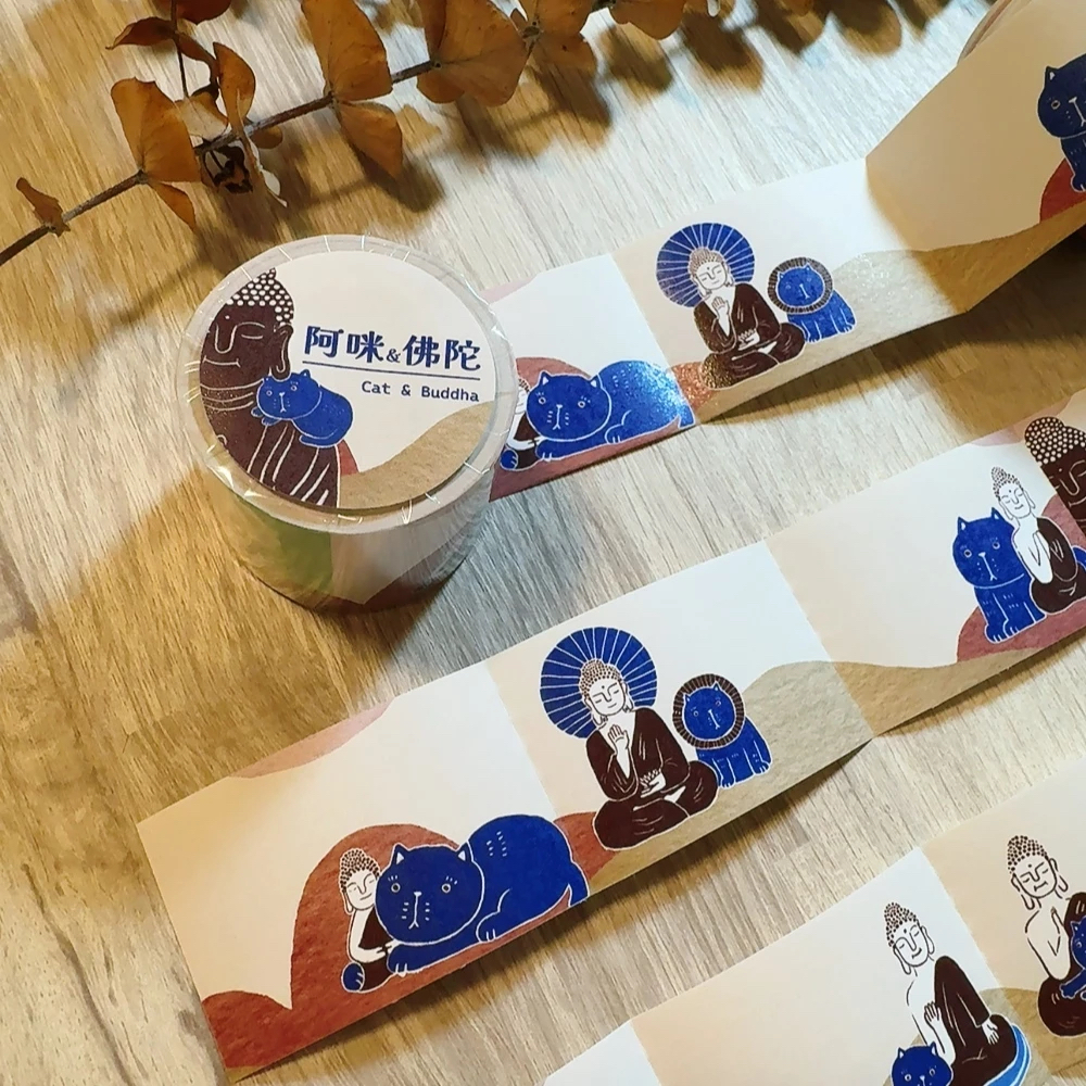 阿咪與佛陀 便利貼 memo捲｜針線球