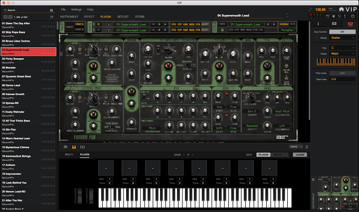 AKAI VIP｜虛擬樂器播放器