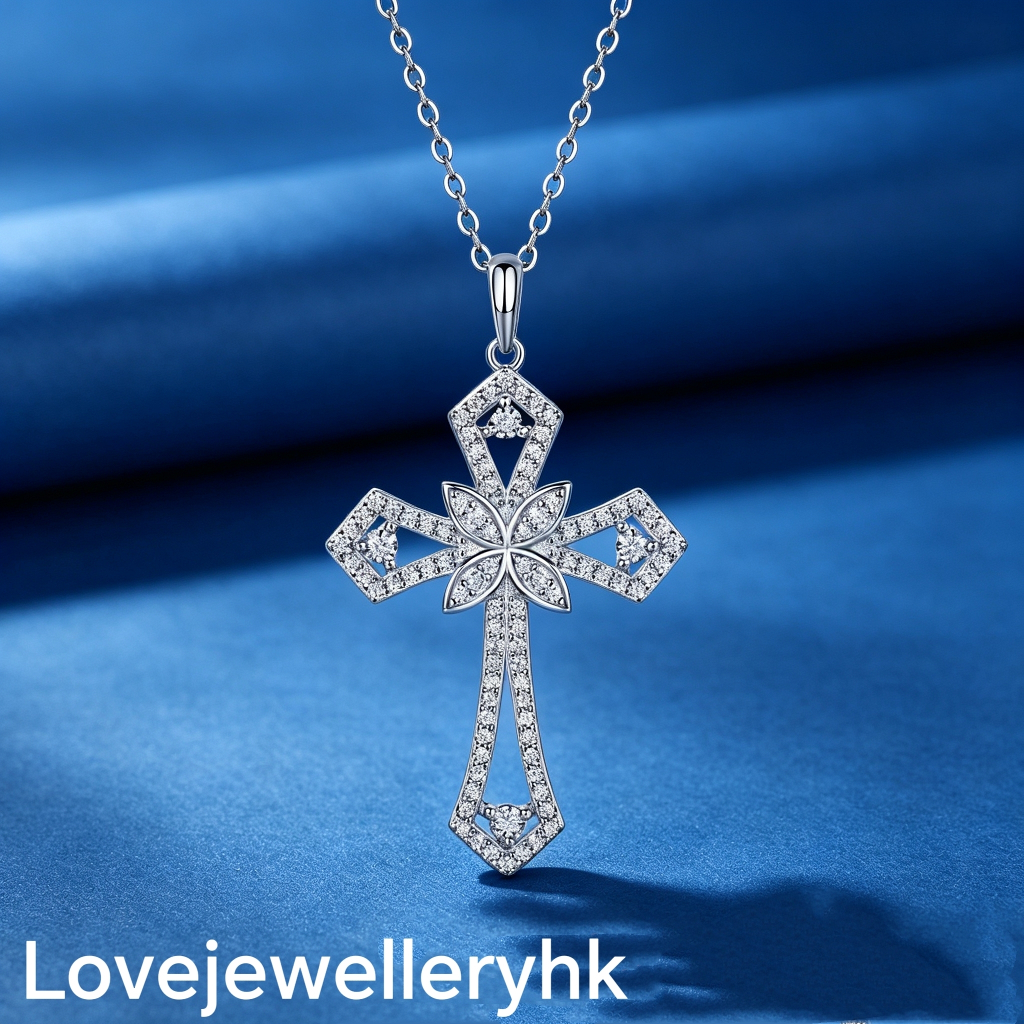 氣質十字架吊咀      P058C019B