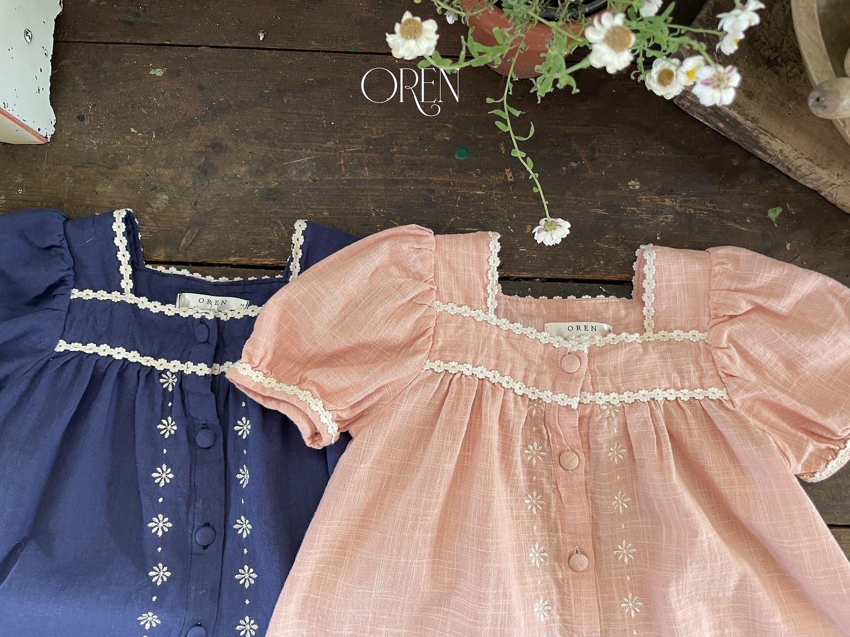 Oren Eloise Linen Blouse