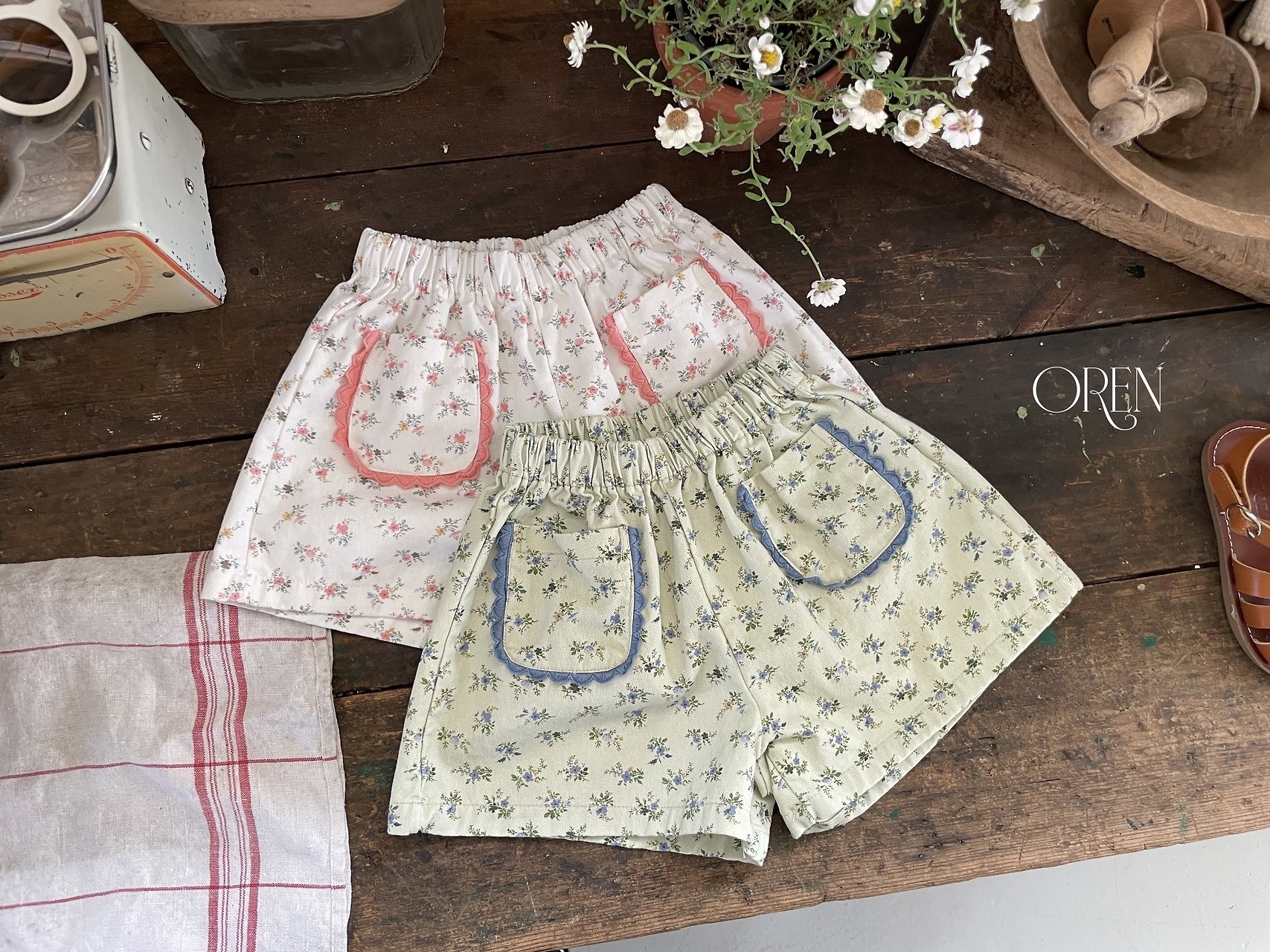 Oren Rosie Pocket Shorts