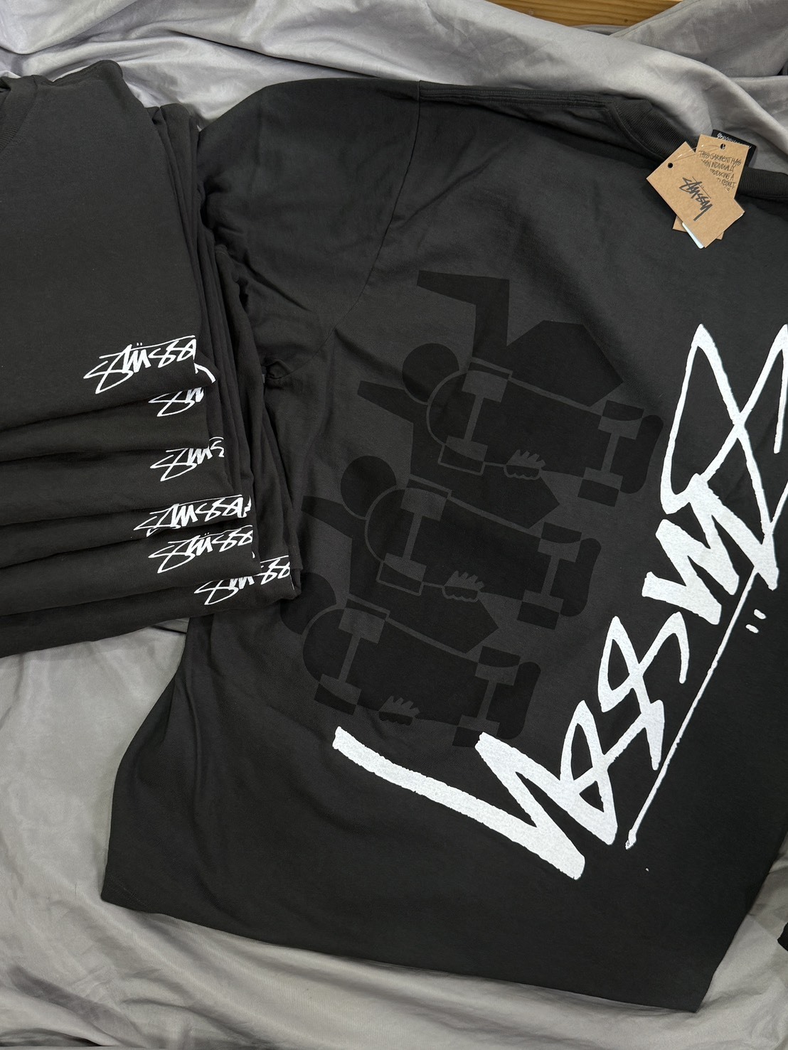 STUSSY SKATE STACK TEE PIGMENT DYED 滑板堆 短Tee 1905178