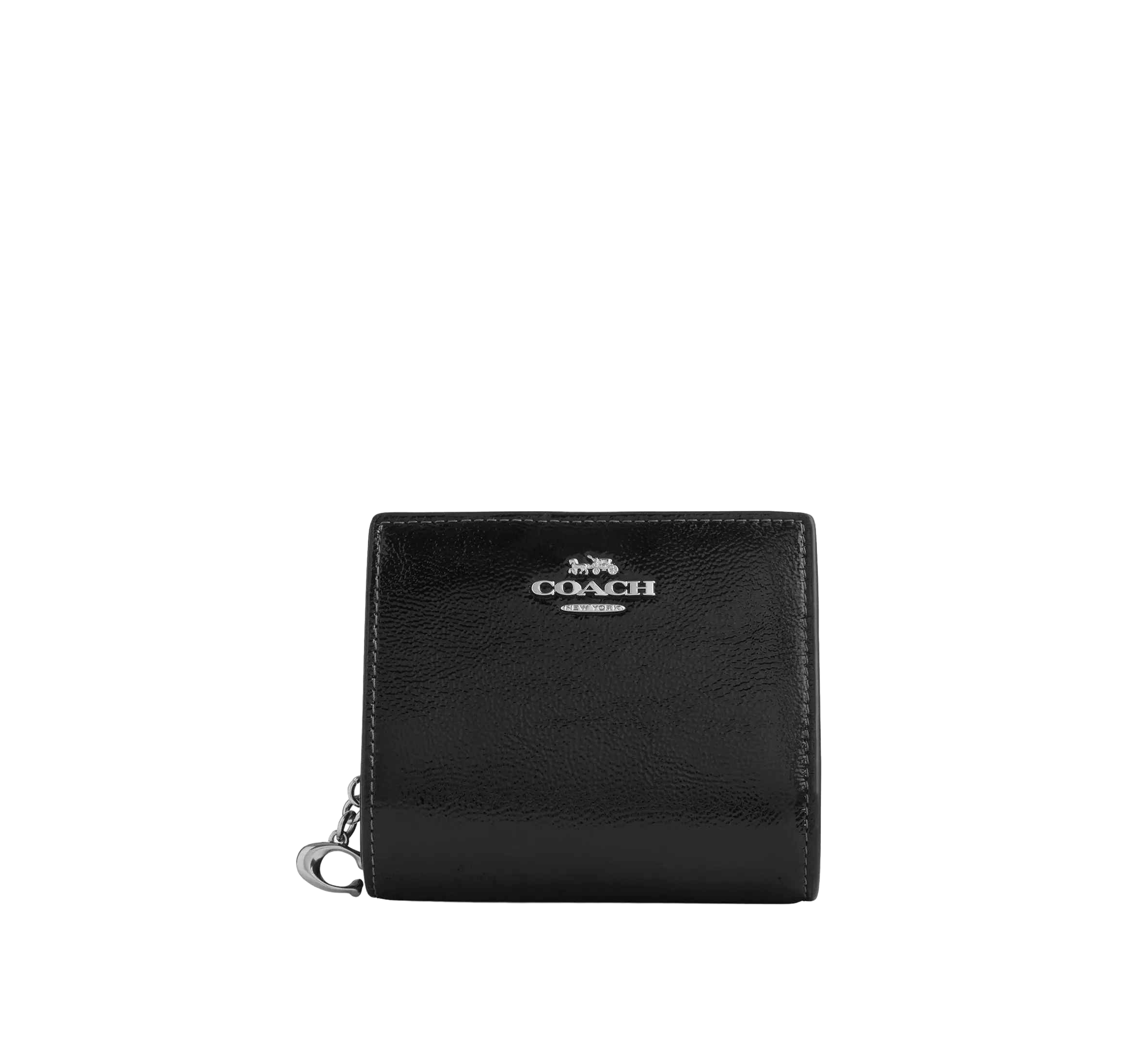 【Coach Outlet】Snap Wallet  黑