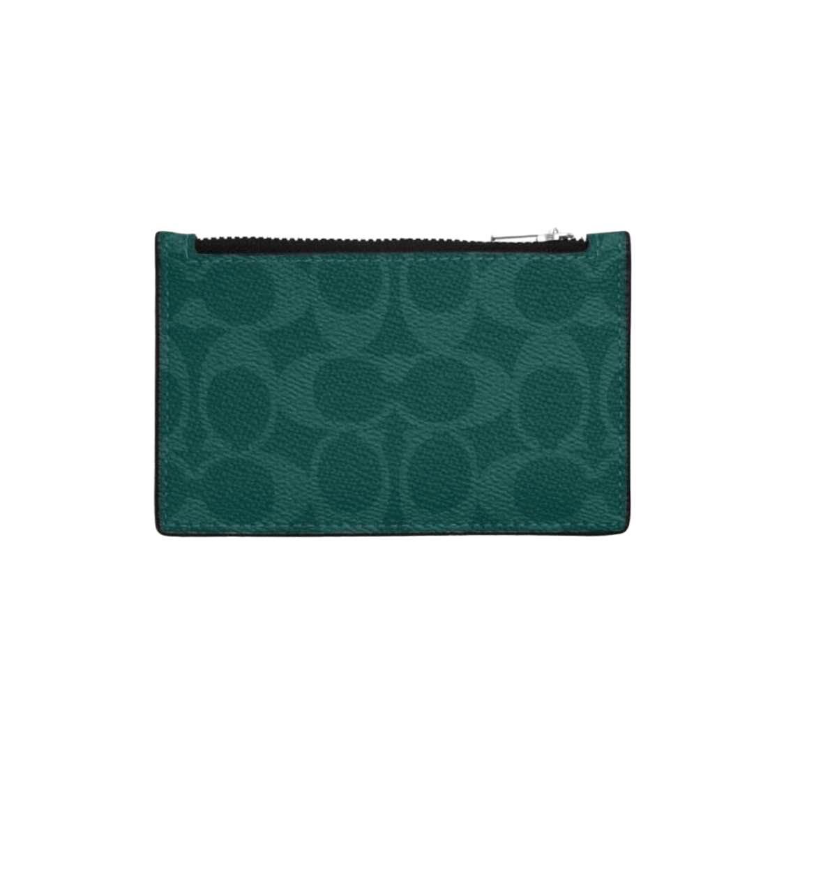 【Coach Outlet】Zip Card Cs Sig  綠