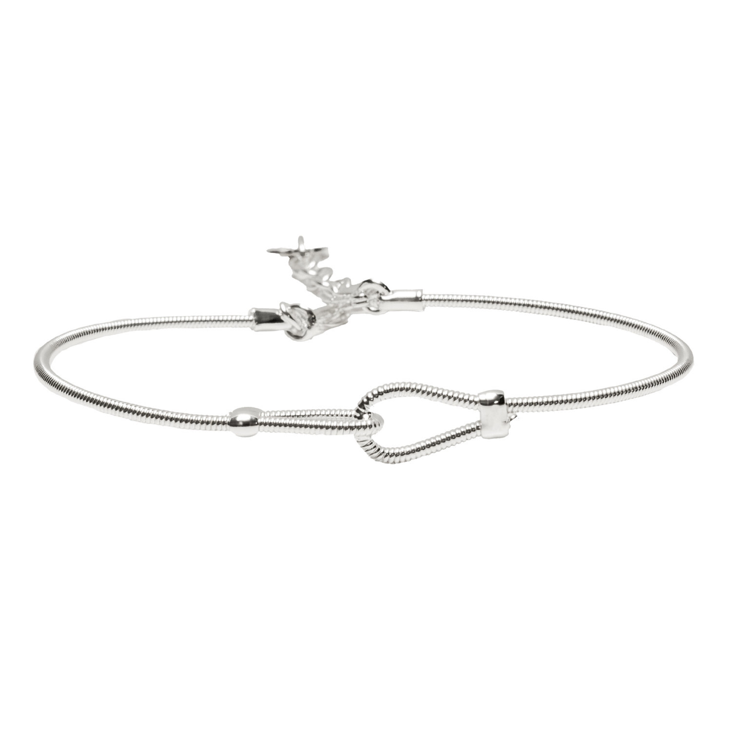 1SS0418-185 [SING A SONG]  JUST ME, YOU & ME Bracelet You & Me En Corde De Guitare #Argenté (EU)