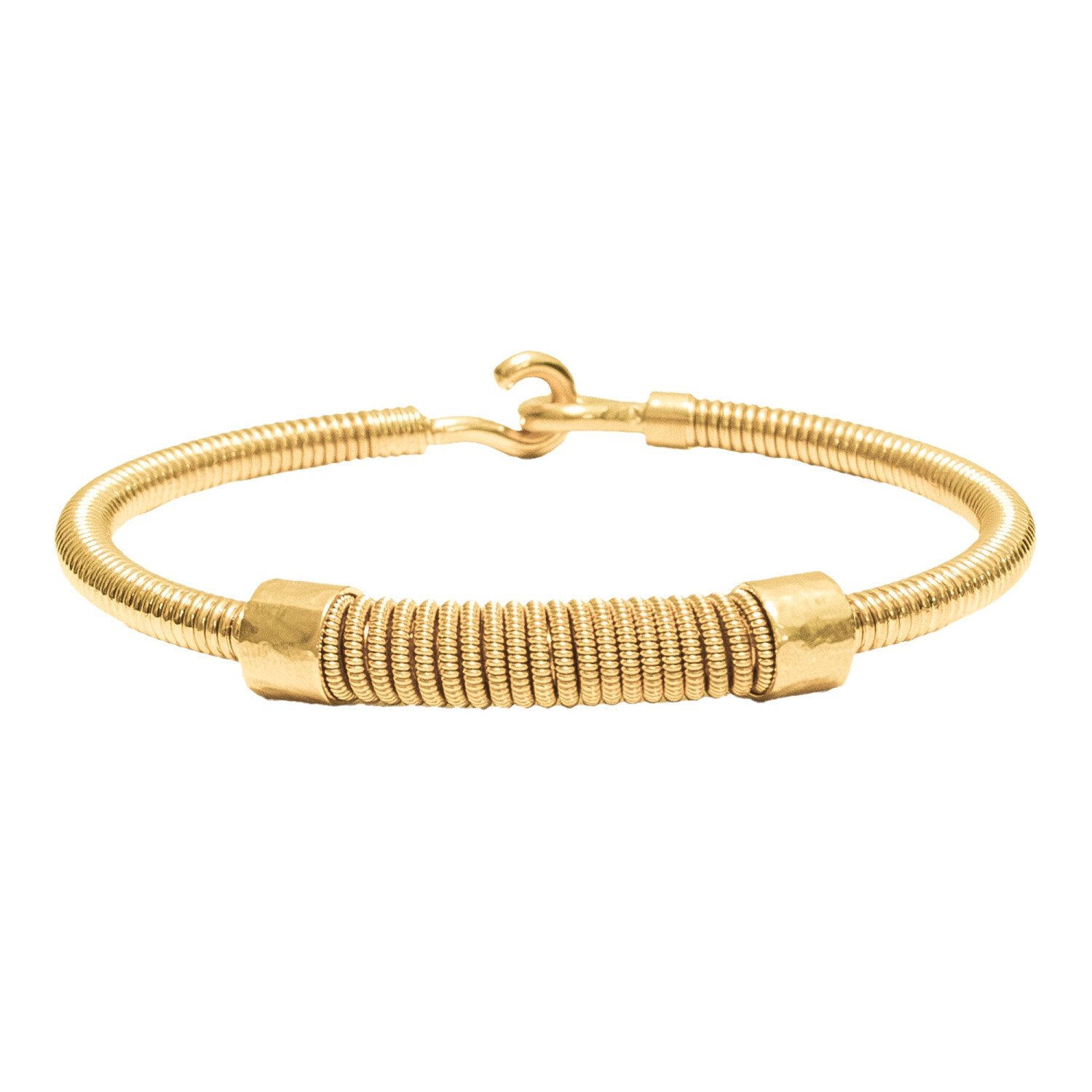 1SS0418-201 [SING A SONG]  TWIST, TURN &FIX Bracelet Turn En Corde De Basse Big Et En Corde De Guitare #Doréjaune (EU)