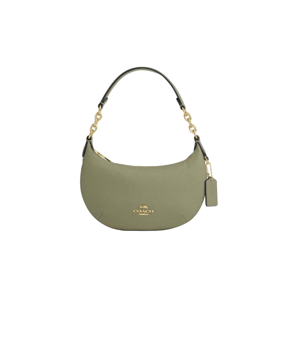 【Coach Outlet】Coach Min Pytn Pbbl  綠