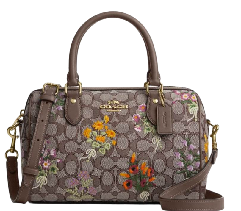【Coach Outlet】Flr Sig Jcq Rwn Schl  花