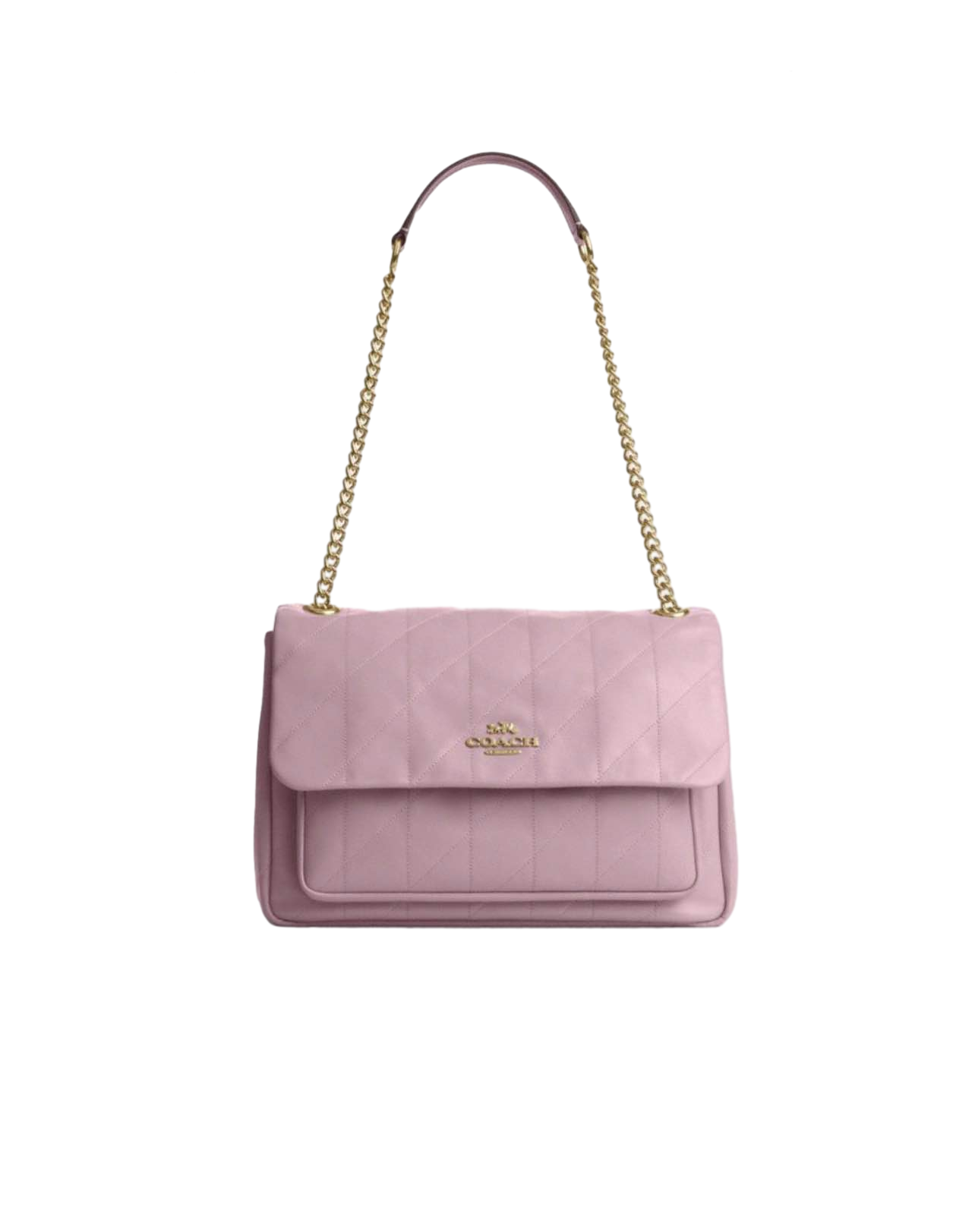 【Coach Outlet】Qltg Lth Elod Xb  粉