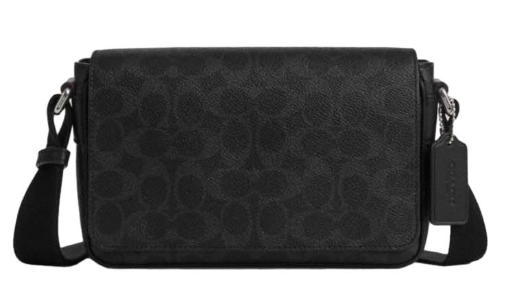 【Coach Outlet】Coach Cro Sig  黑