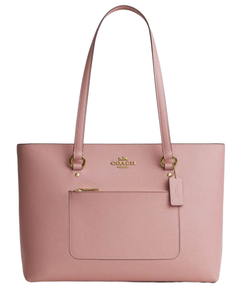 【Coach Outlet】Lth Station Tot  粉