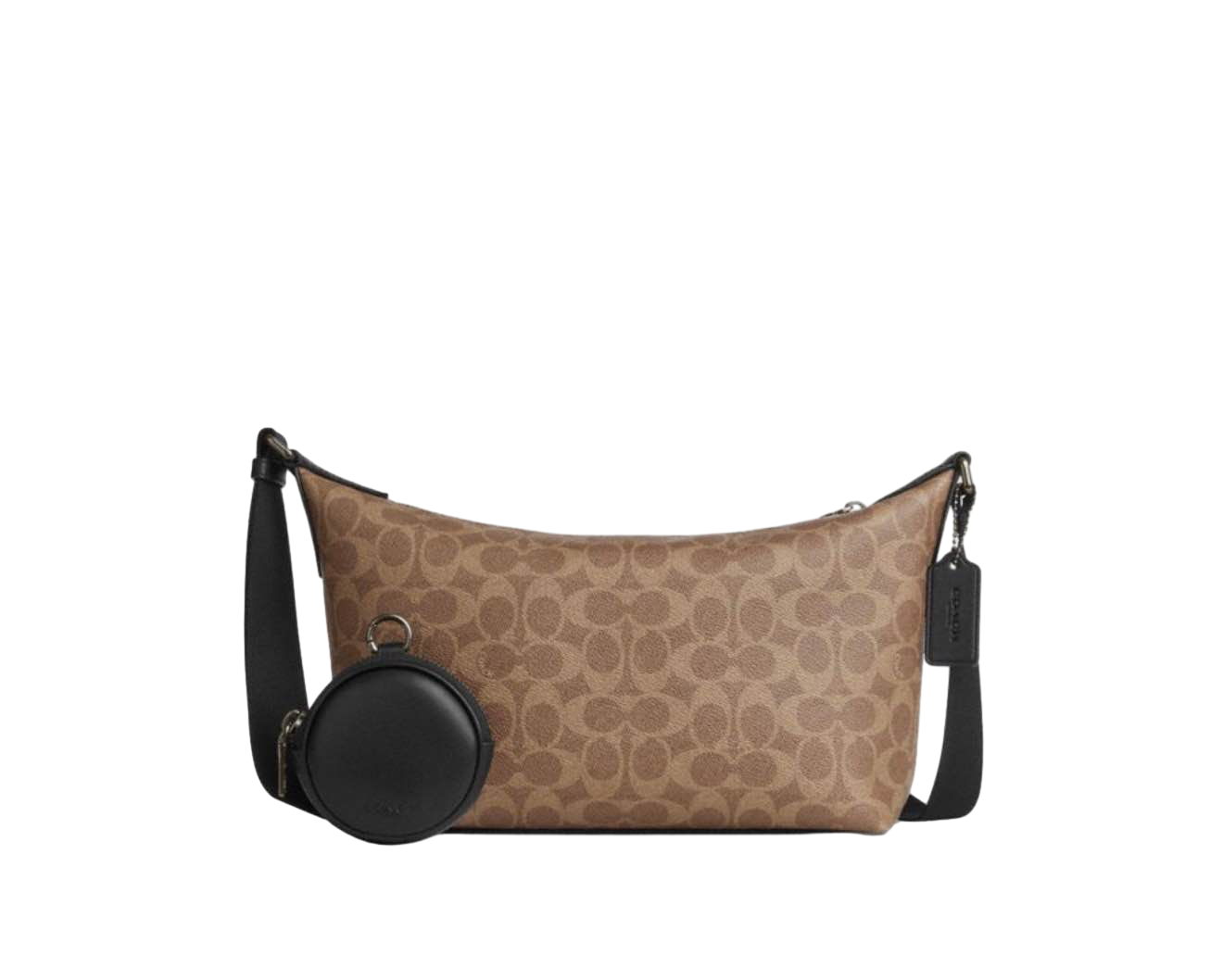 【Coach Outlet】Small Finn Crossbody With Pouch In  咖