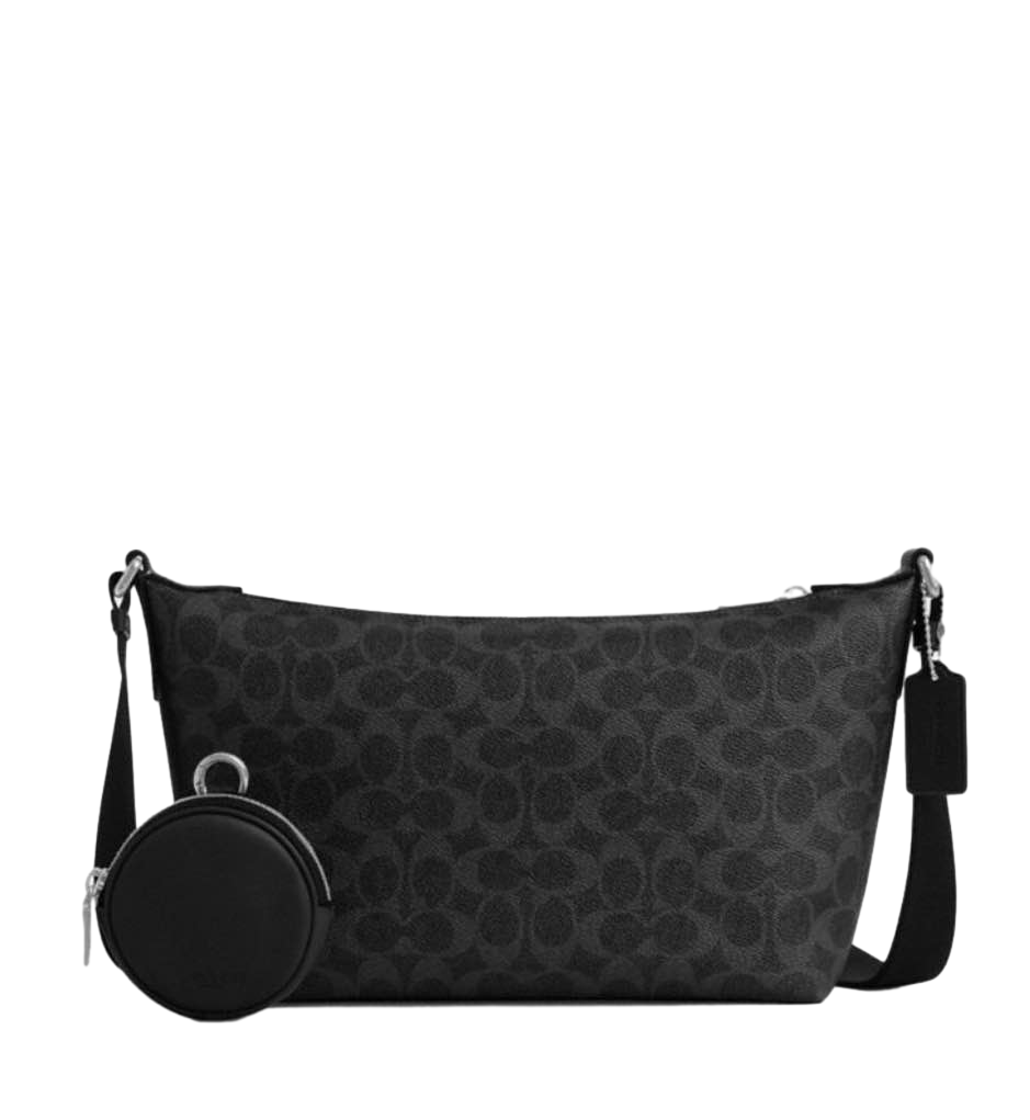 【Coach Outlet】Small Finn Crossbody With Pouch In  黑