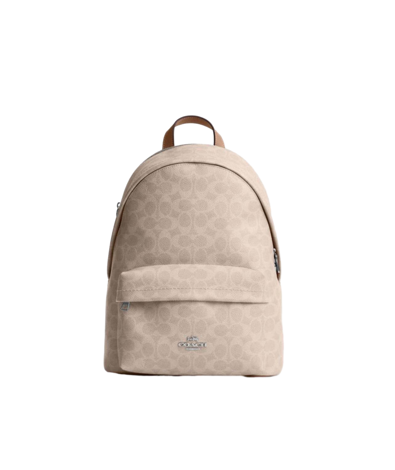 【Coach Outlet】Sig Tylr Sm Bkpk  奶茶