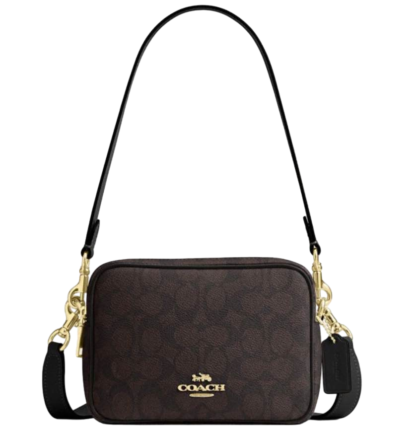 【Coach Outlet】Mni Cry Sig Pvc  黑