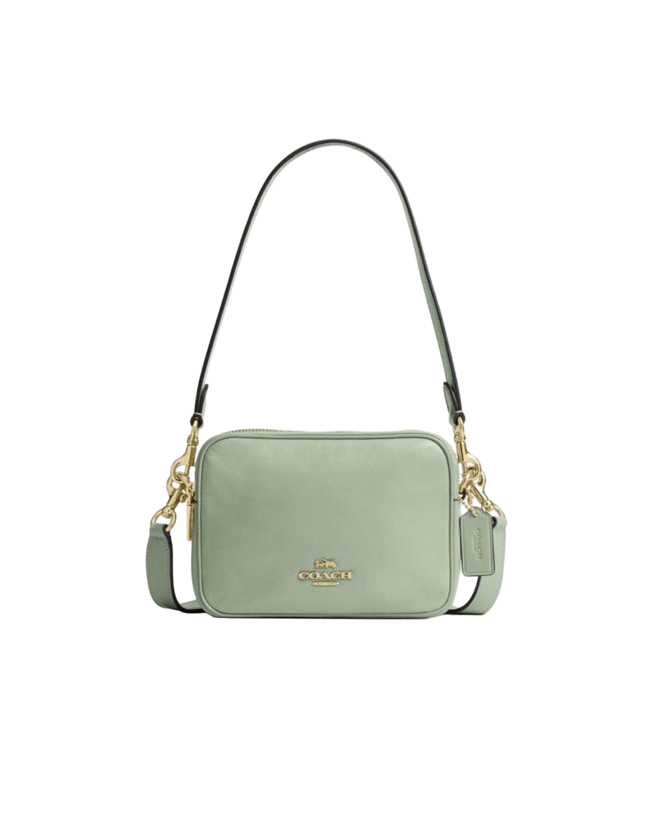 【Coach Outlet】Mni Cry Glz Lth  綠