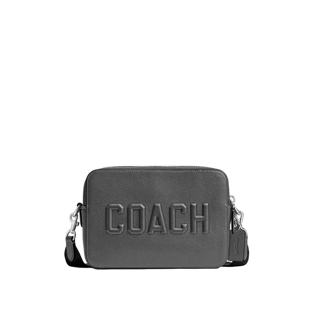 【Coach Outlet】Charter Crossbody Bag 24 With Coach Graphic  灰