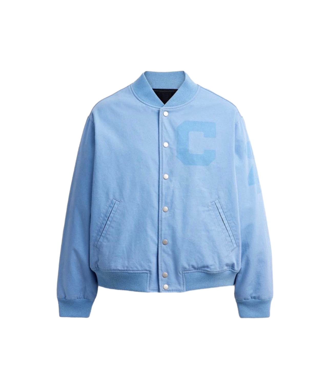 【Coach Outlet】Cnvs Vrsty Jckt  藍