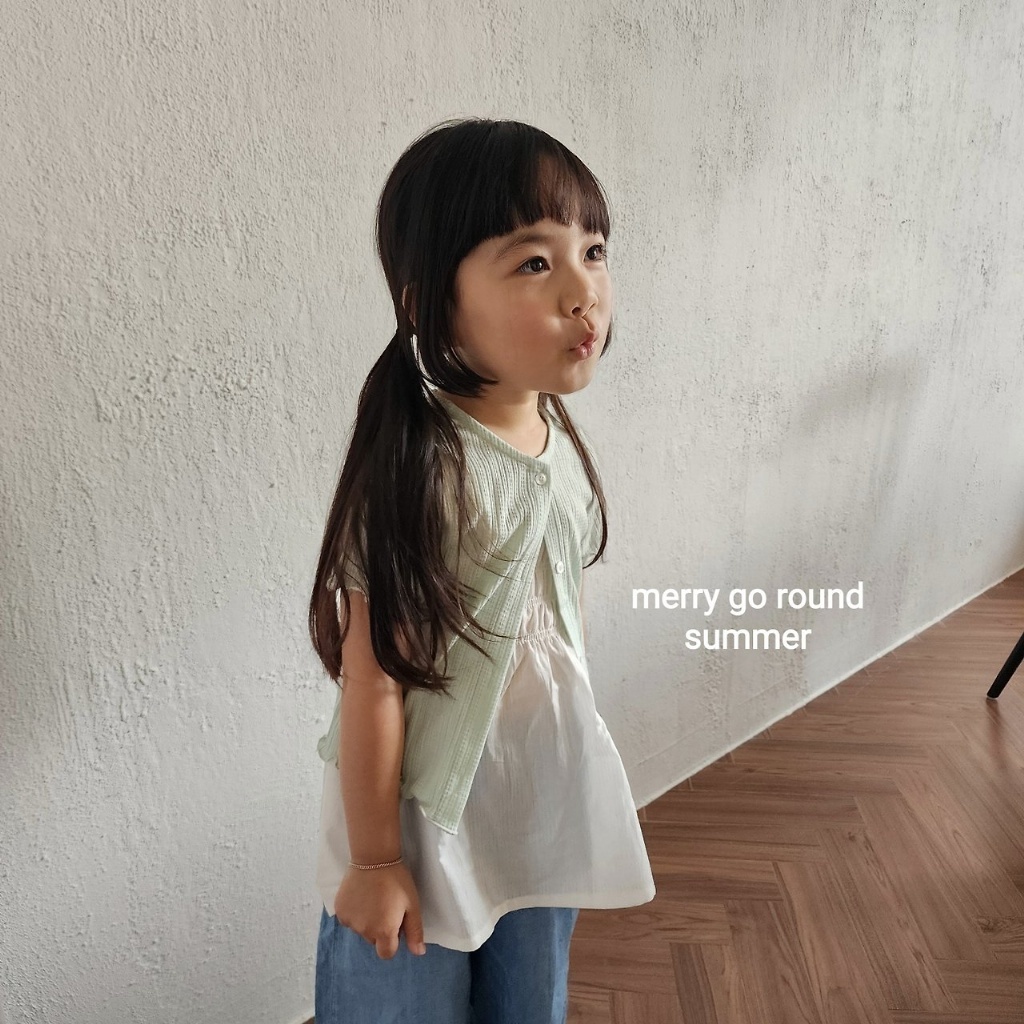 正韓夏Merry-go-round 三色輕薄捲捲短袖外套