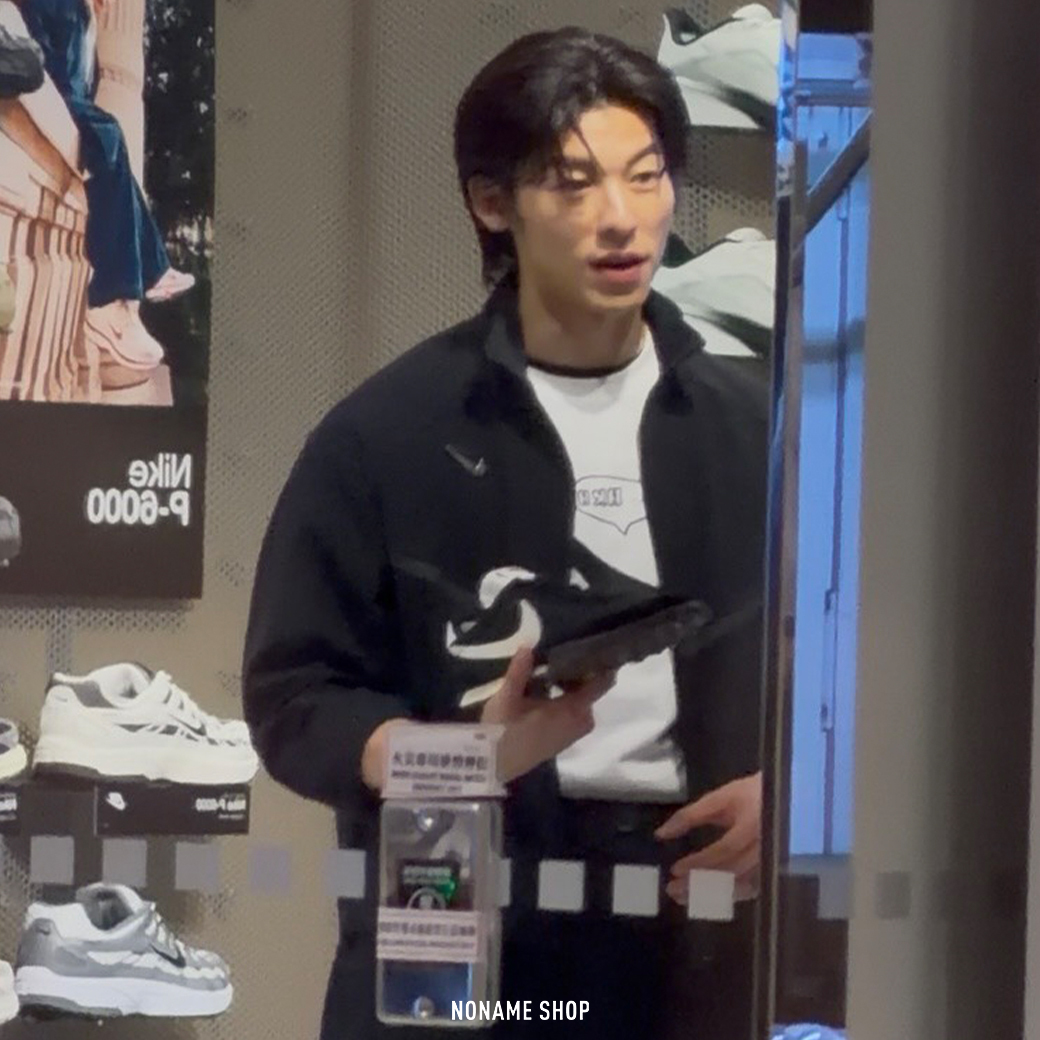 NIKE WAFFLE RACER 許光漢同款 復古 跑鞋 鬆餅 格紋 黑白 (男款)