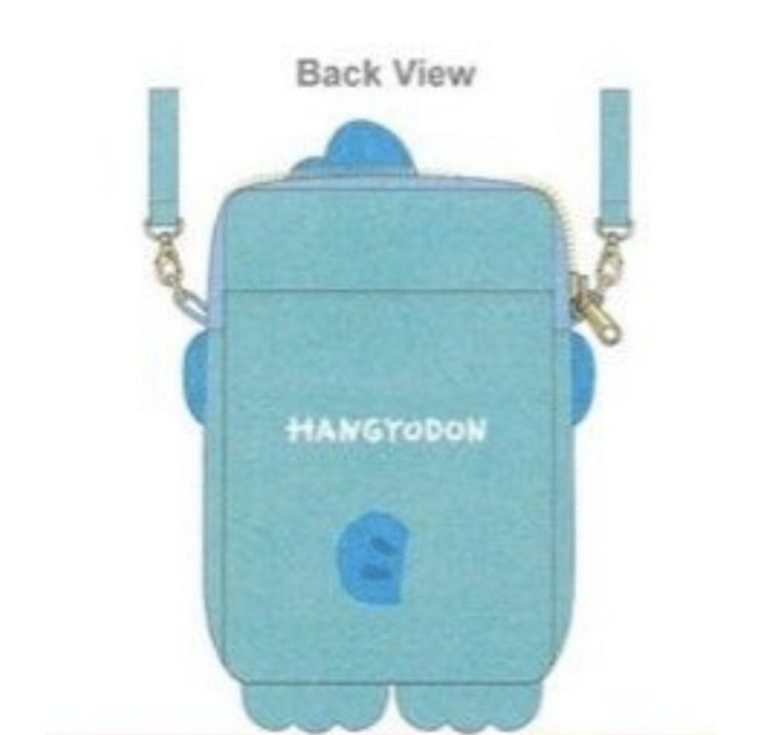 HANGYODON 水怪 公仔造型斜揹袋 9-8281-5