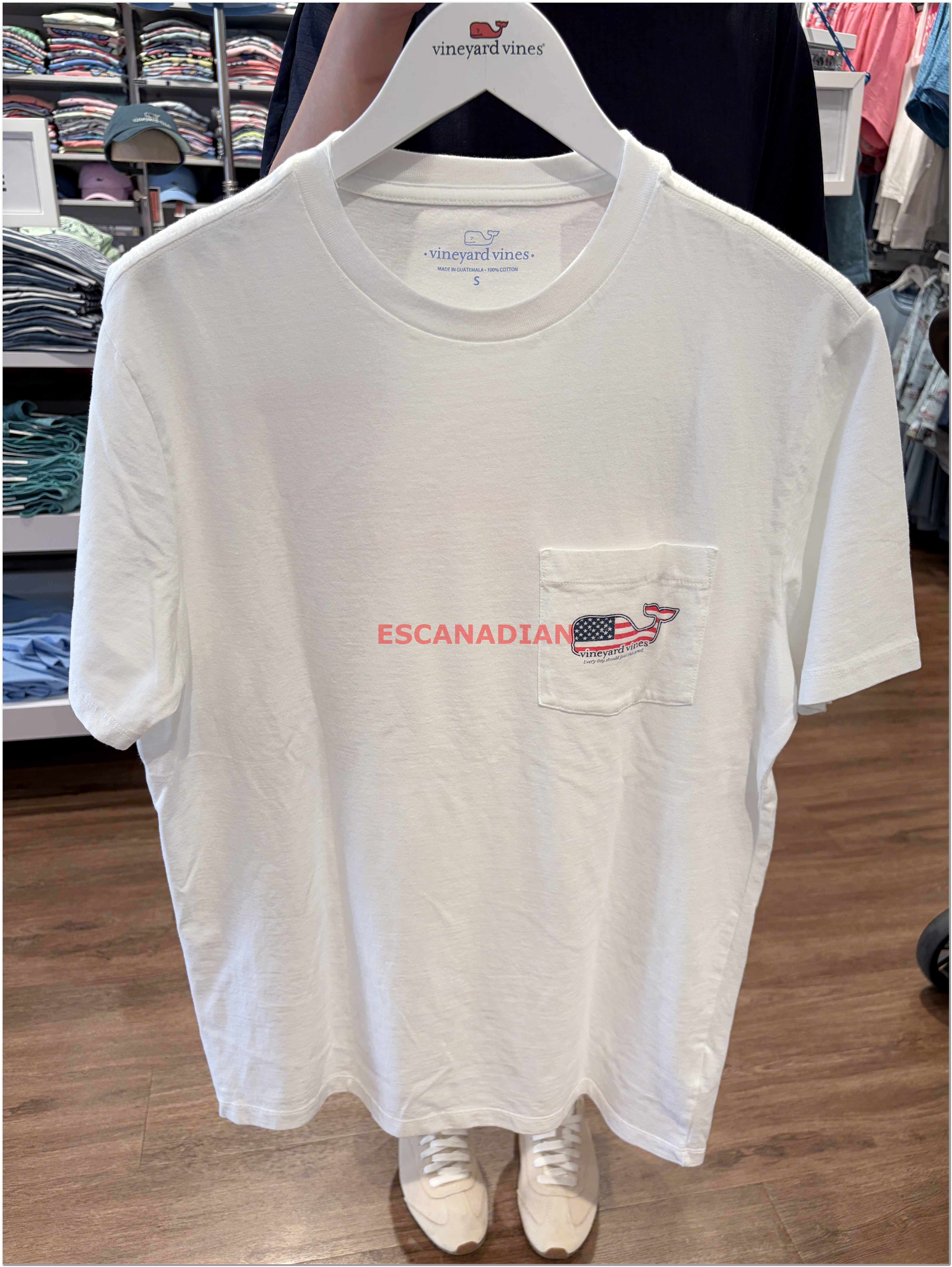 【限時】Vineyard Vines小鯨魚 男大人 正反圖 短TEE