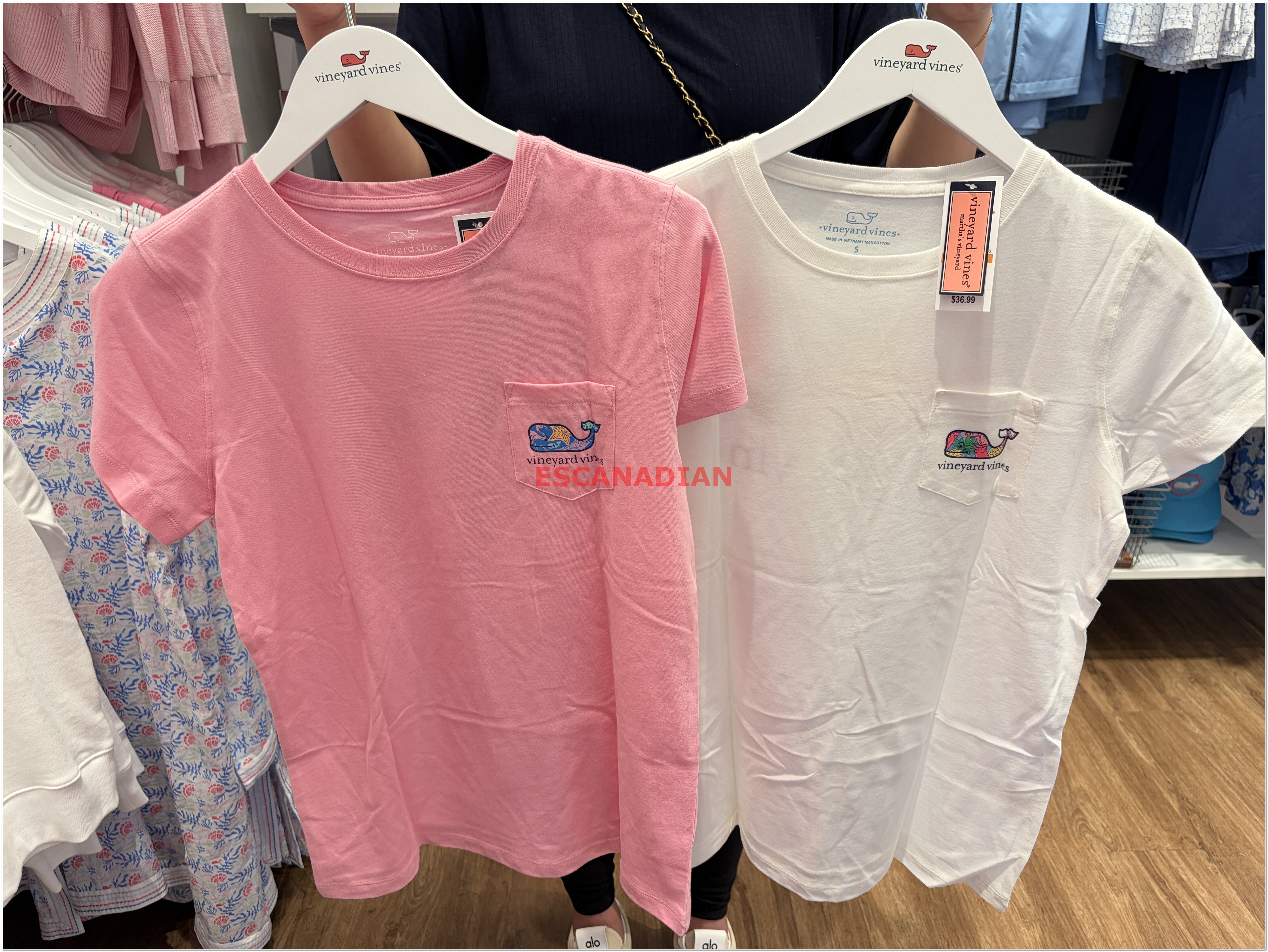 【限時】Vineyard Vines小鯨魚 女大人 正反圖 短TEE (2色)