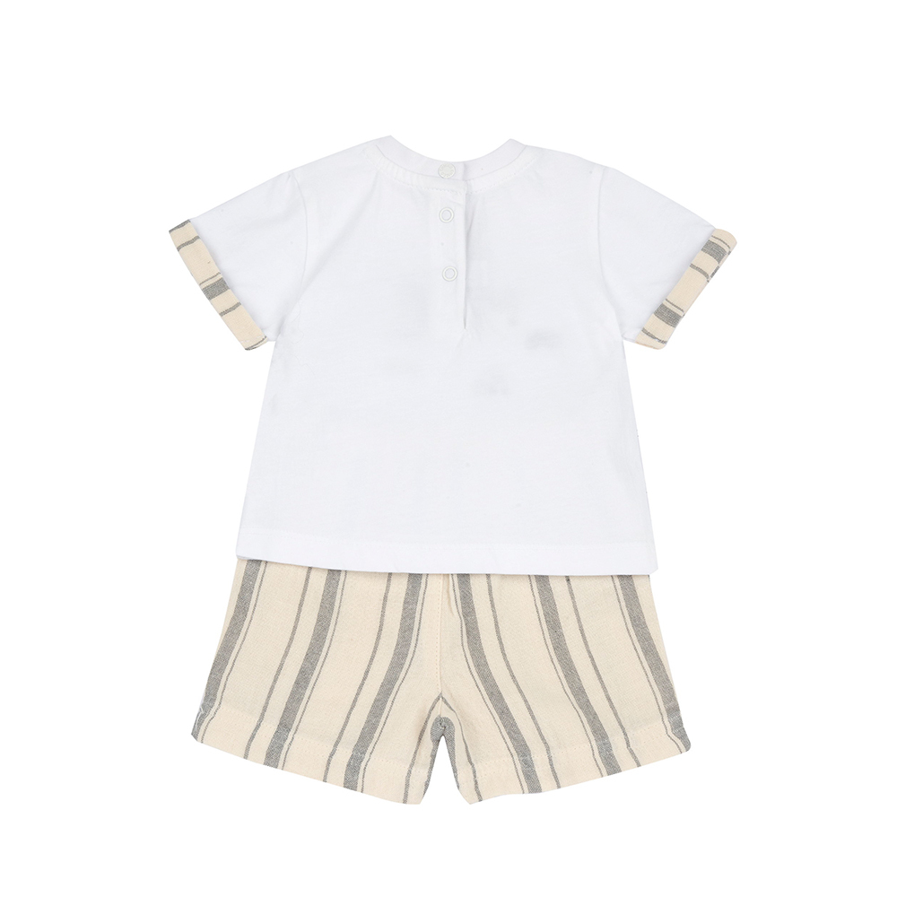 沙漠之旅-MINI車+寬直條短袖套裝