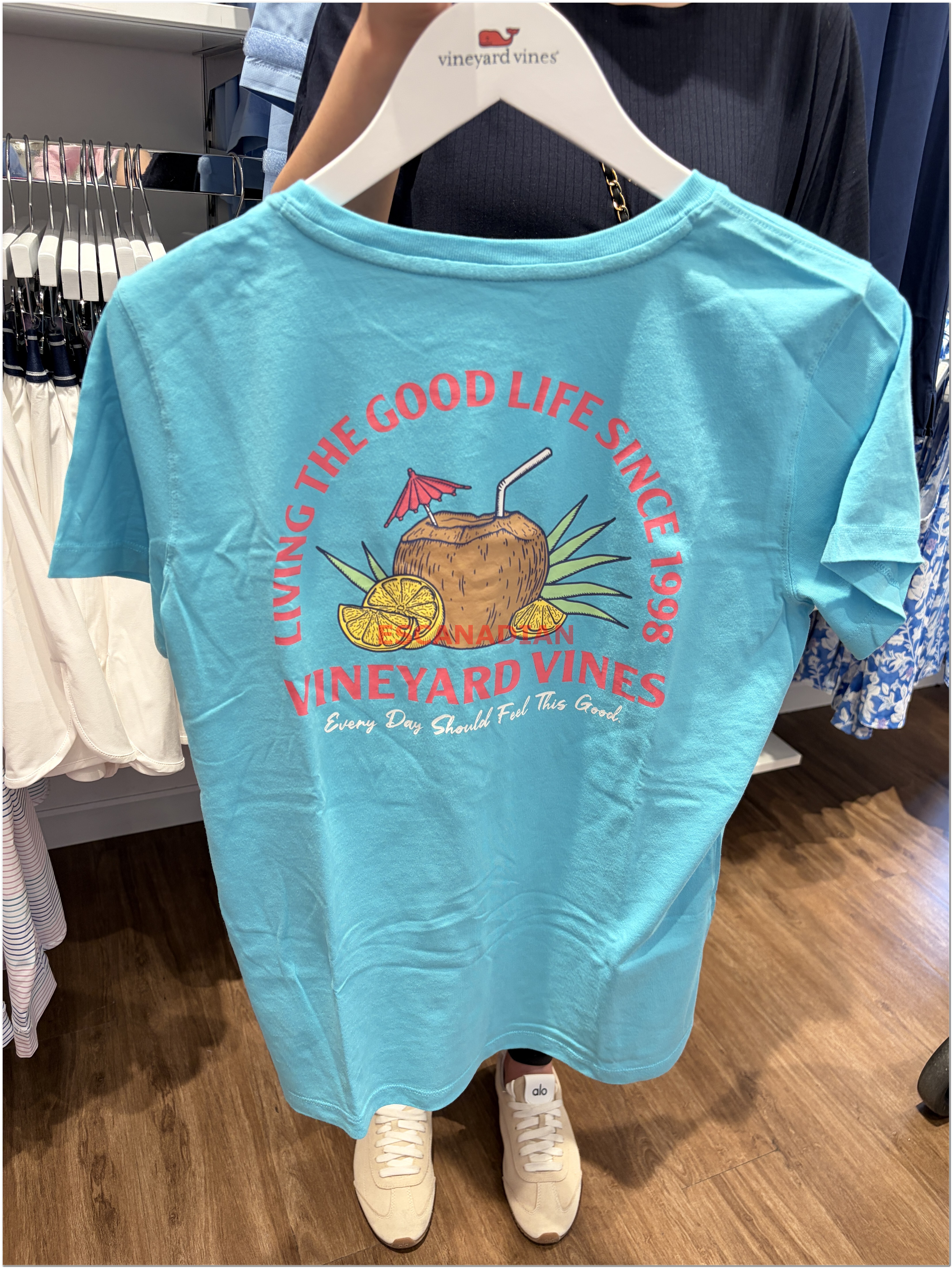 【限時】Vineyard Vines小鯨魚 女大人 正反圖 短TEE