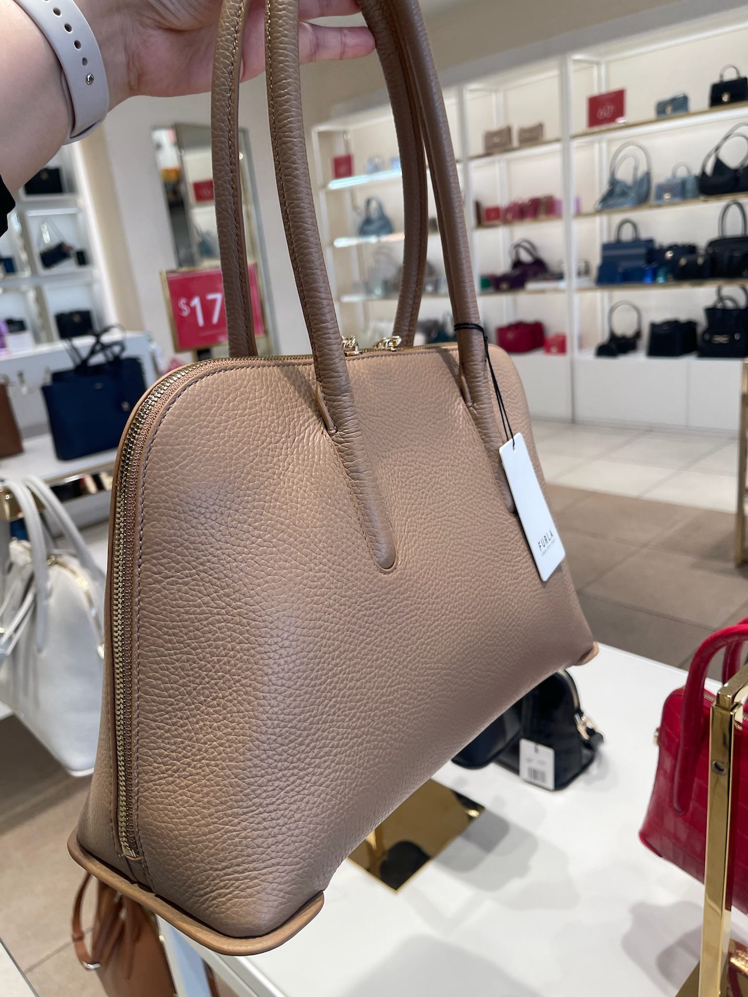 【預購】 H041853 Furla  圓頂托特包