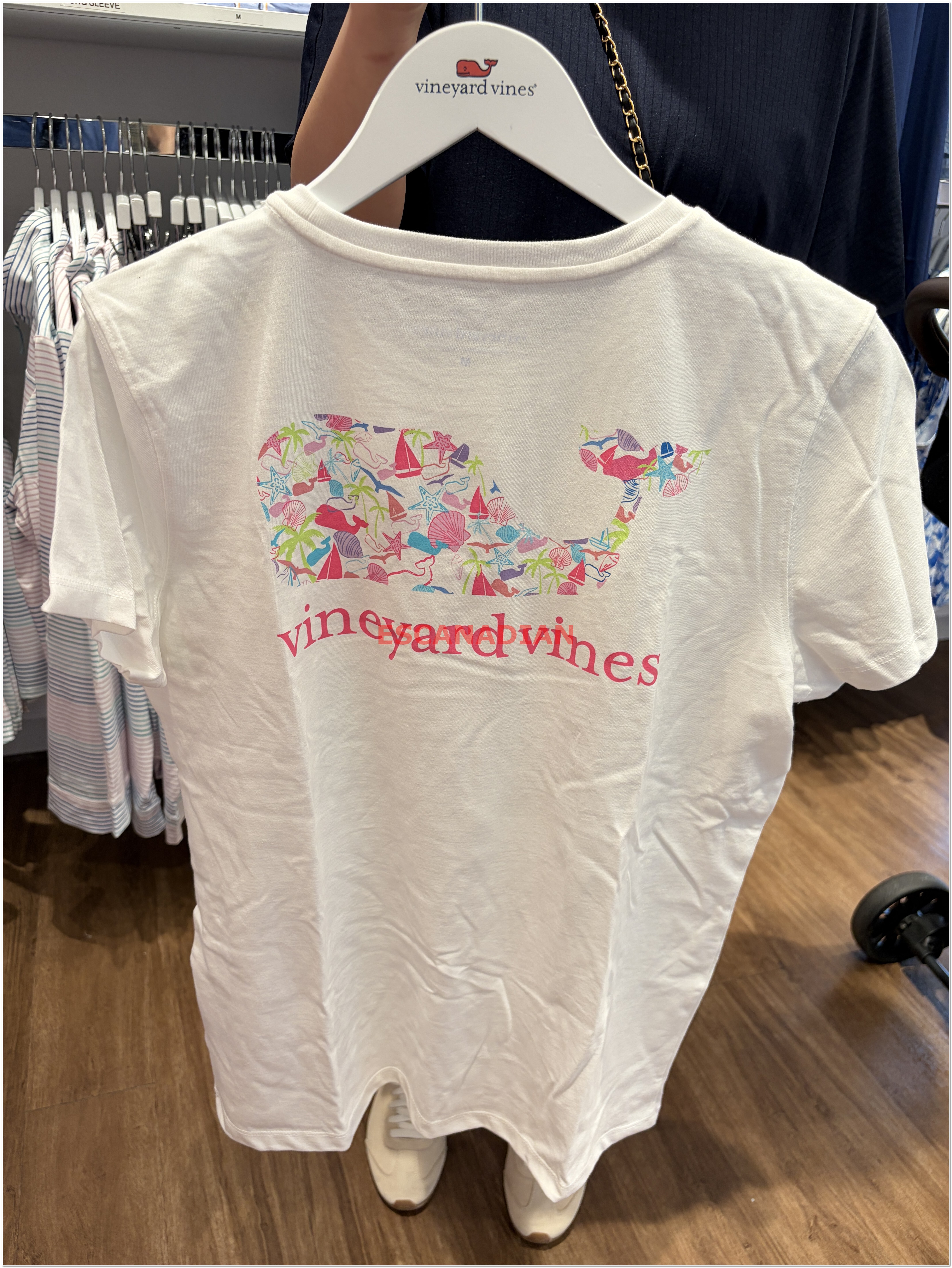 【限時】Vineyard Vines小鯨魚 女大人 正反圖 短TEE