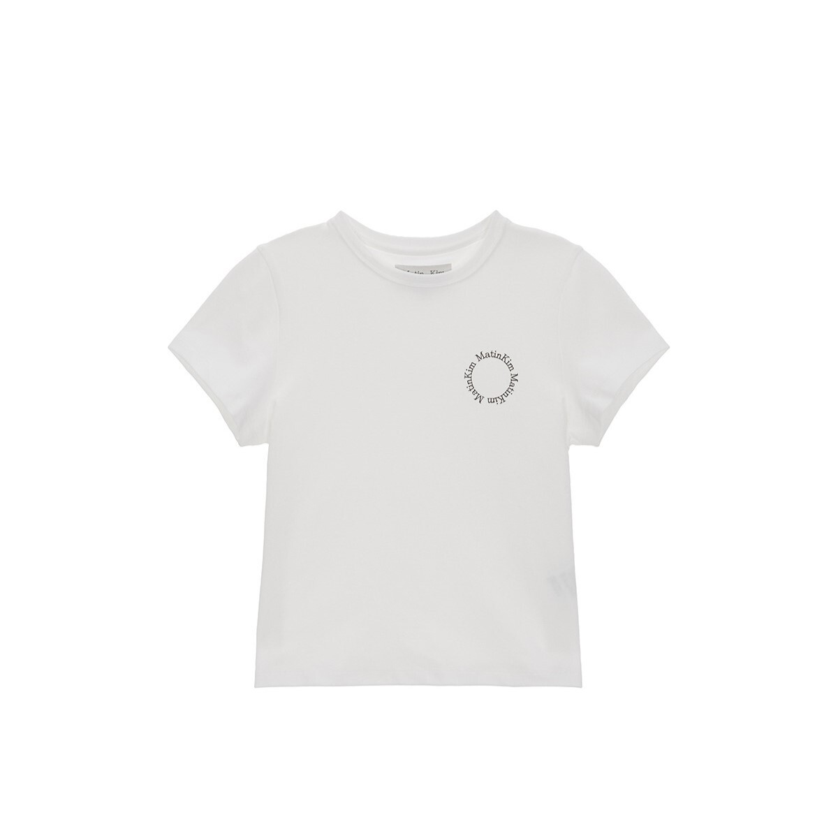 \平過香港超多😱4日限定直播價｜入code 3件-$58 / Matin Kim｜女生短版MK2400TS007M [2 colors]✨關鍵字：M23