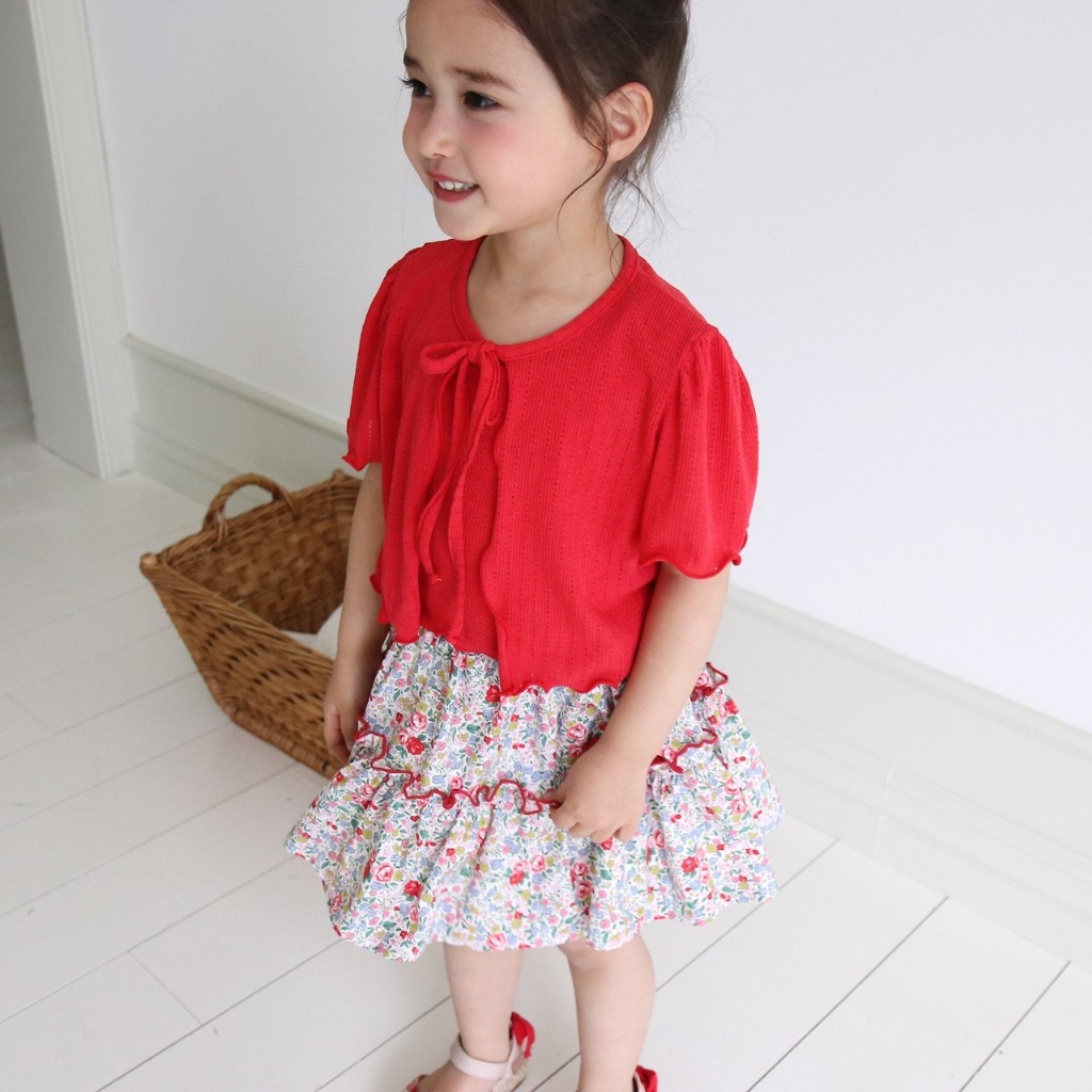 正韓夏MORIMORI 兩色1+1棉花糖背心+罩衫