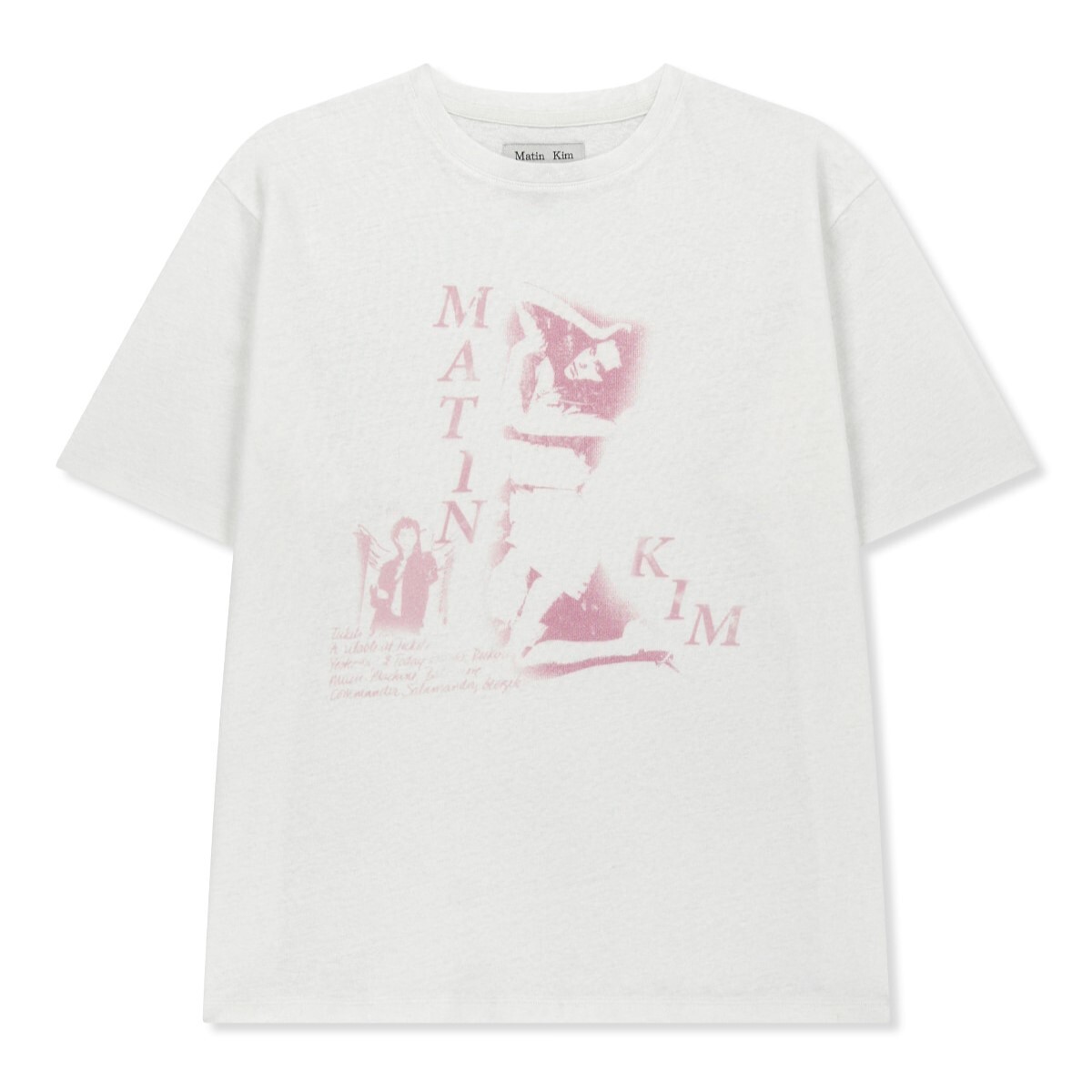 \平過香港超多😱4日限定直播價｜入code 3件-$58 / Matin Kim｜男女寬鬆版型 MK2634TS011M [2 colors]✨關鍵字：M49