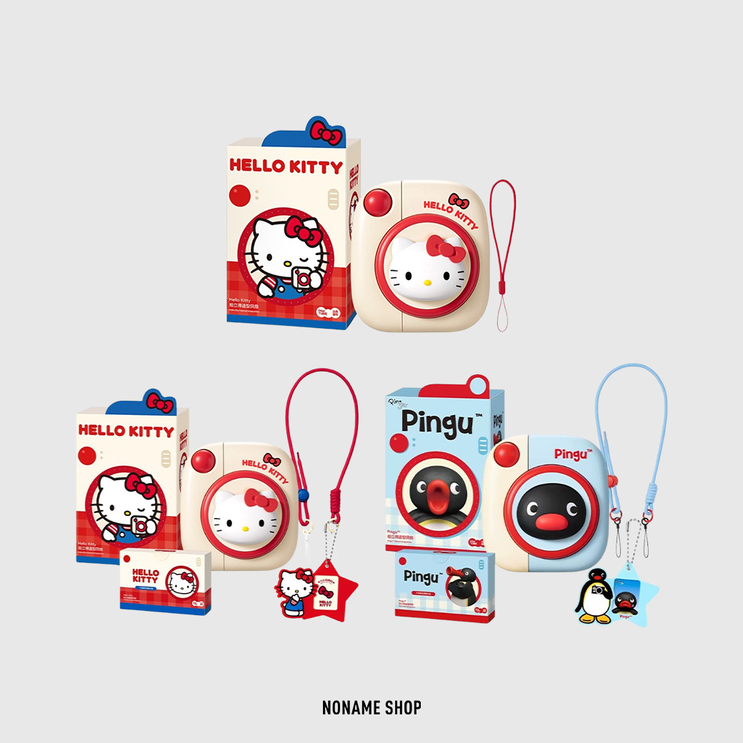 PINGU 企鵝家族 SANRIO 三麗鷗 HELLO KITTY 拍立得造型 掛飾 風扇