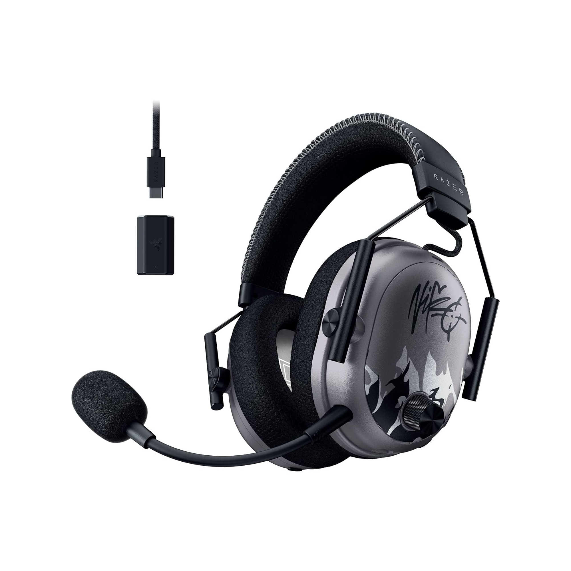 Razer X NiKo BlackShark V3 Pro ANC｜CS2 NiKo Edition 無線電競耳機