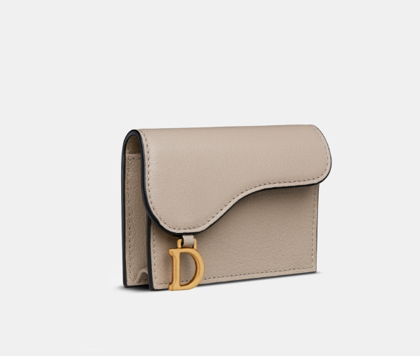 LYS01573 Dior Saddle Bloom 羊皮卡片套