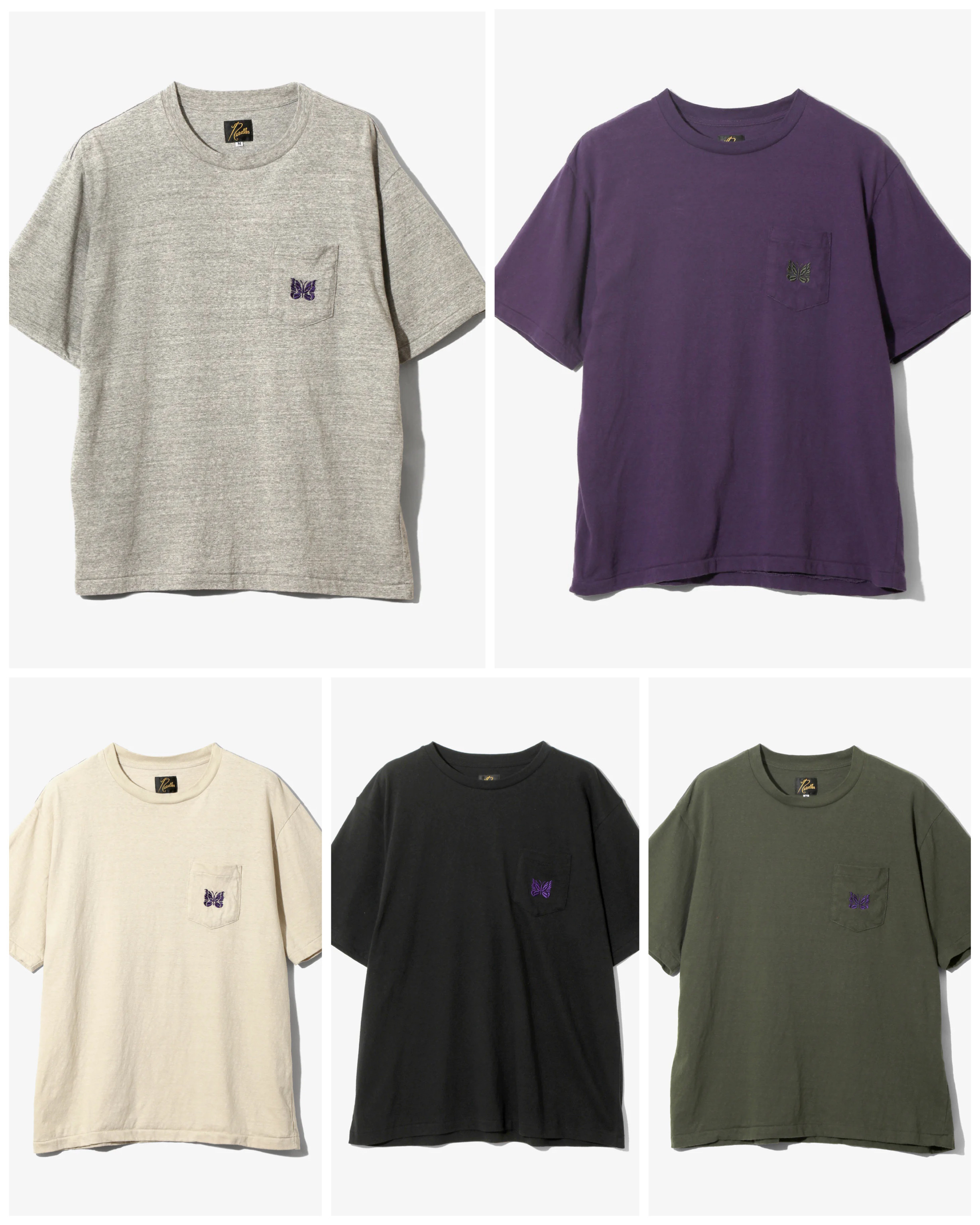 現貨| NEEDLES S/S POCKET TEE - COTTON JERSEY