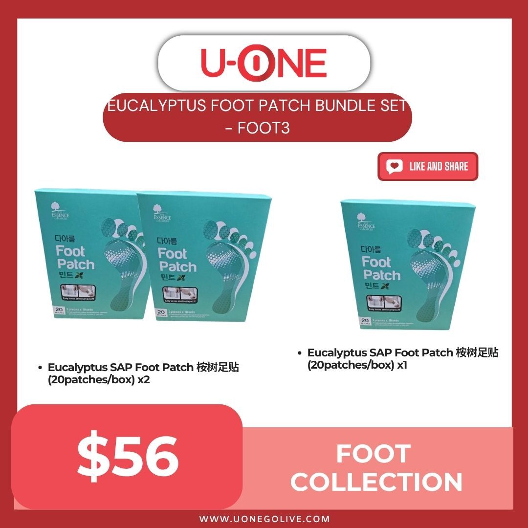 EUCALYPTUS FOOT PATCH BUNDLE SET - FOOT3