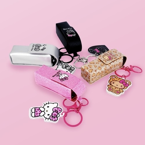 SANRIO HELLO KITTY 三麗鷗 口紅包 吊飾 壓克力KITTY 凱蒂貓