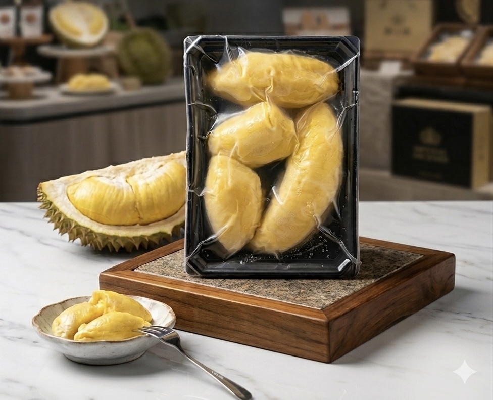 【急凍貨】馬來西亞 急凍貓山王榴槤肉 注意"梳氣"版 1包