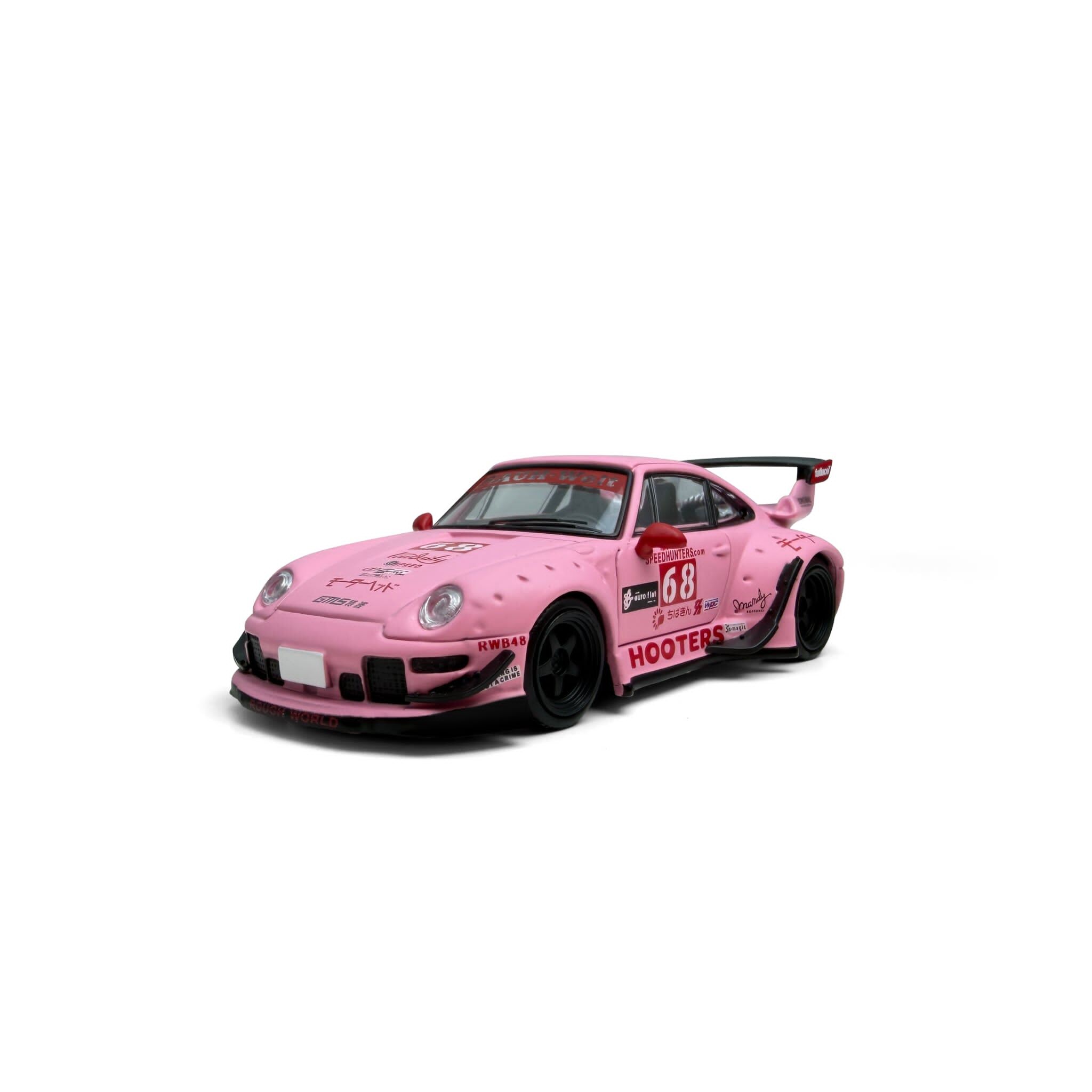 預訂:1/64 Model Model RWB 993 Hooters Matte Pink #68 (MM64-RWB993-013)